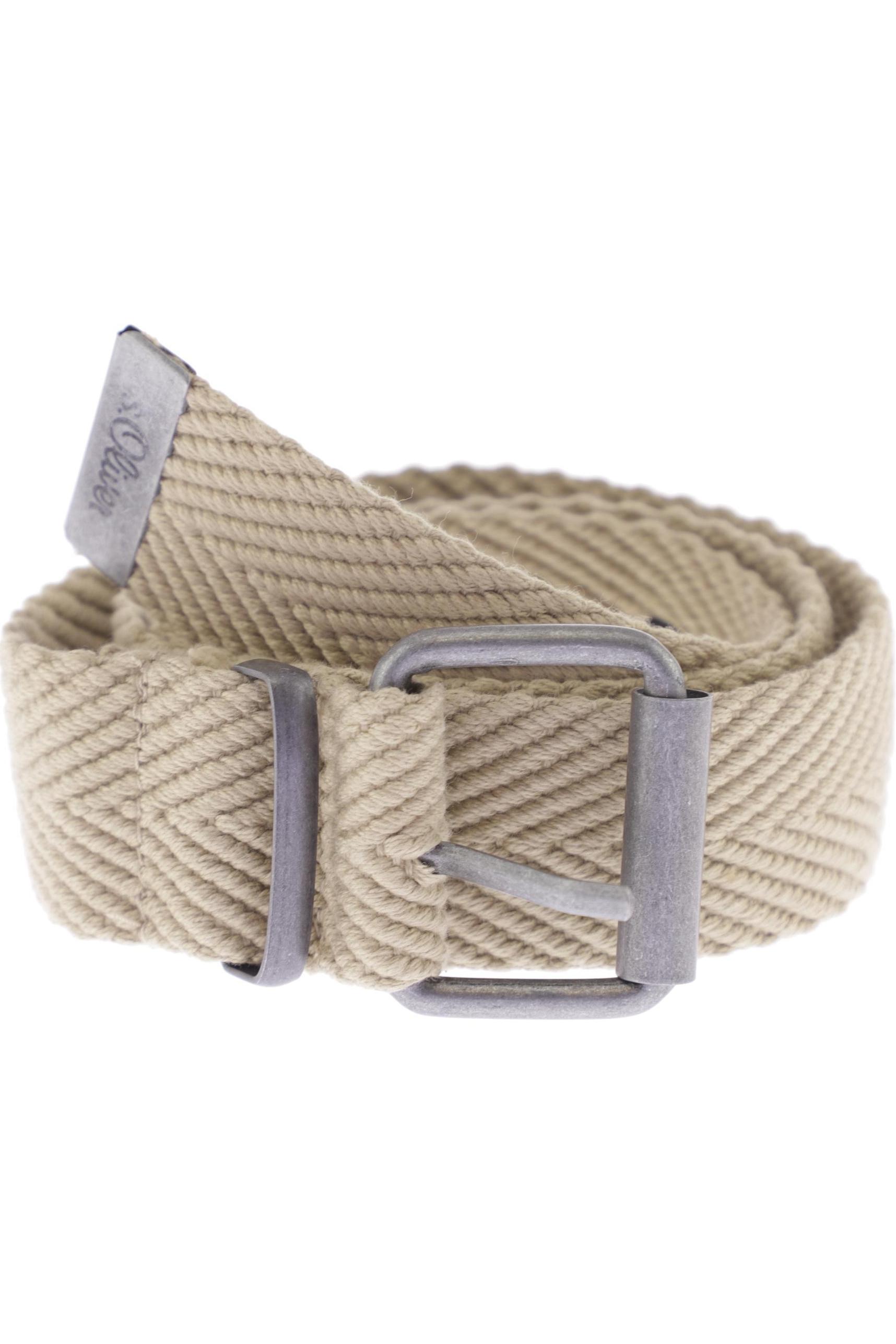 

s.Oliver Herren Gürtel, beige, Gr. 85