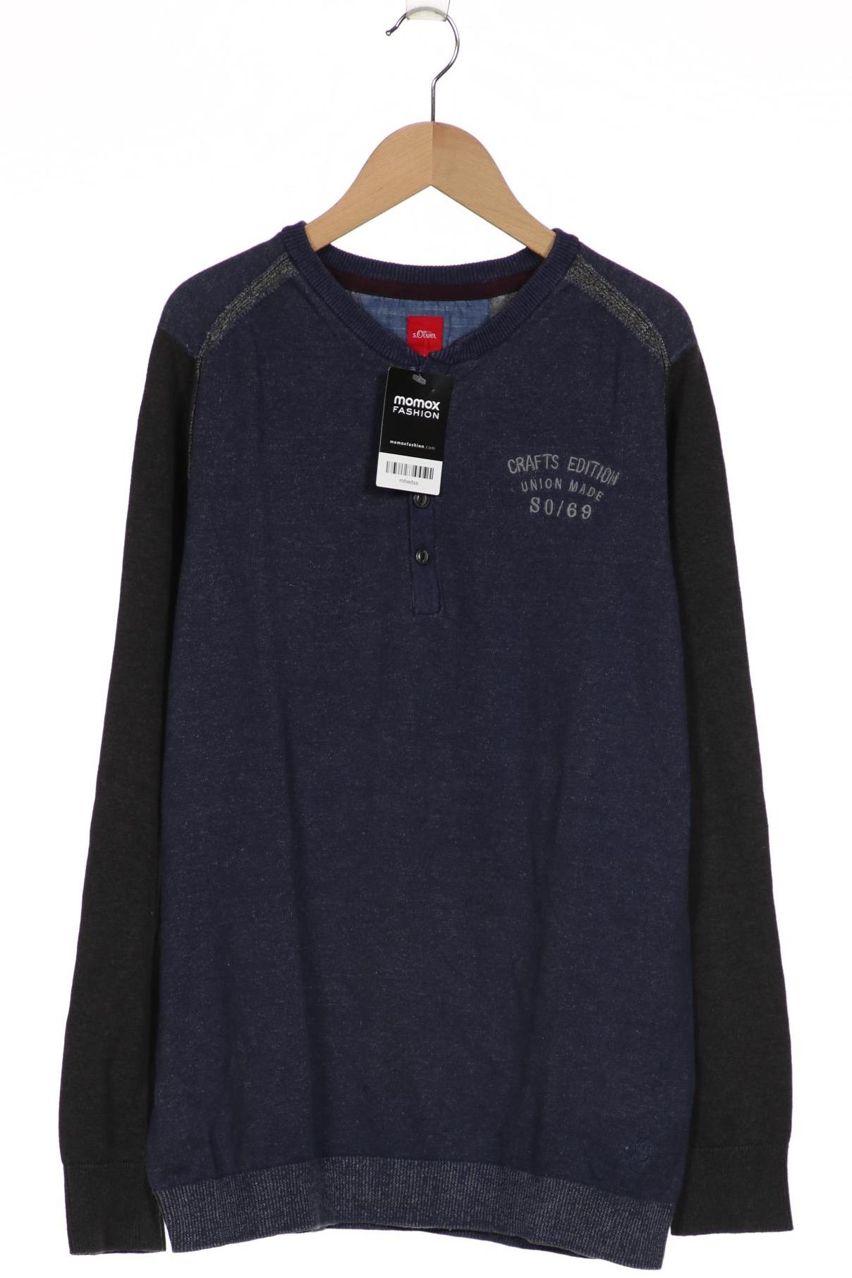 

s.Oliver Herren Pullover, marineblau, Gr. 52