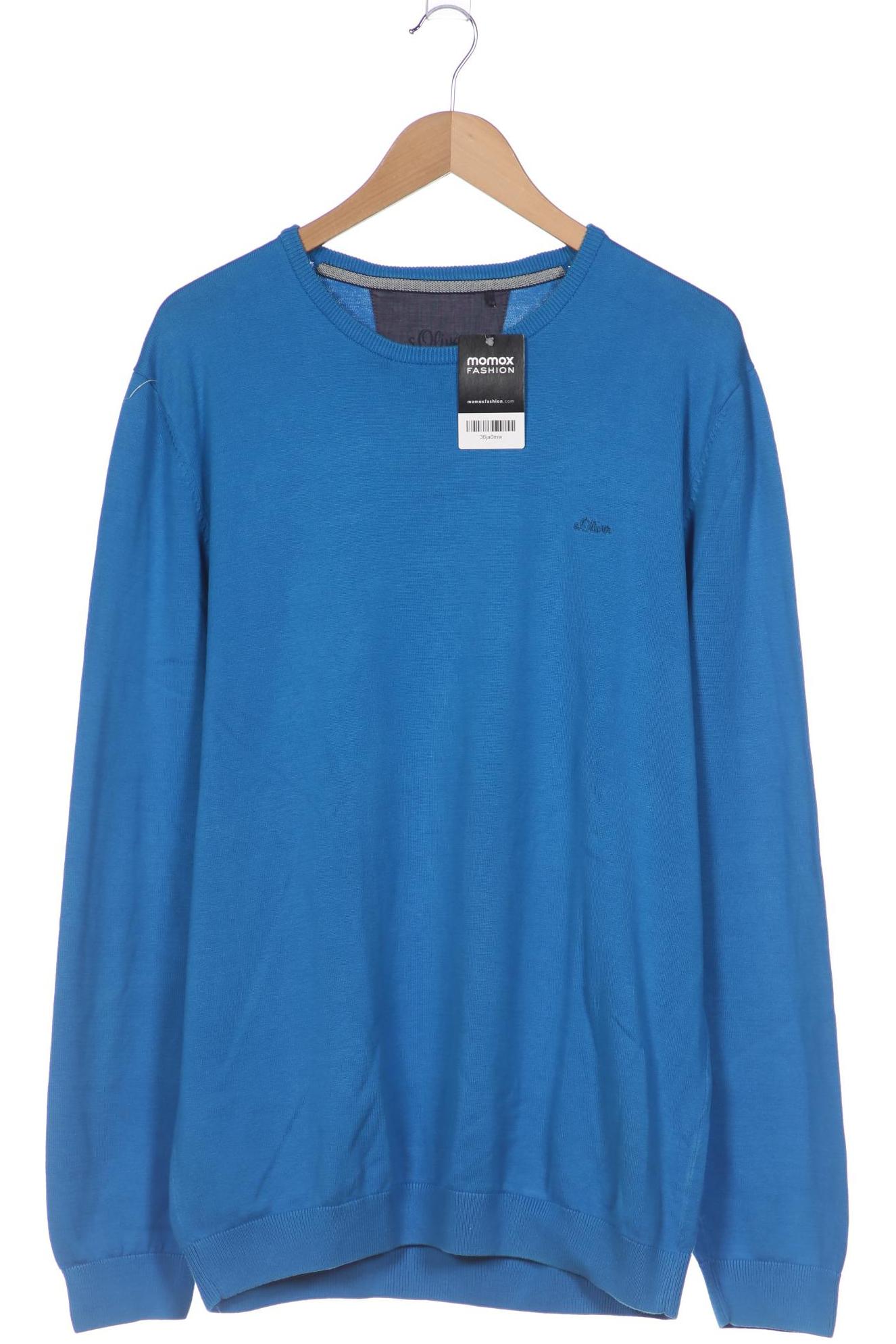 

s.Oliver Herren Pullover, blau, Gr. 54