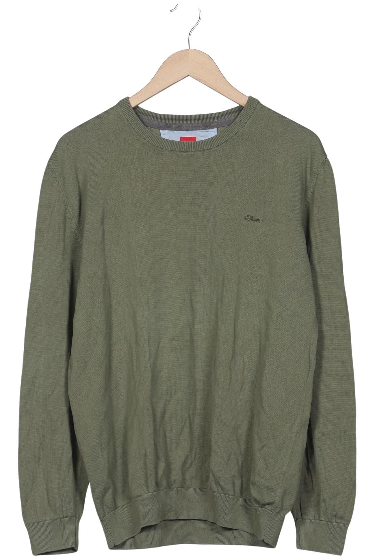 

s.Oliver Herren Pullover, grün, Gr. 54