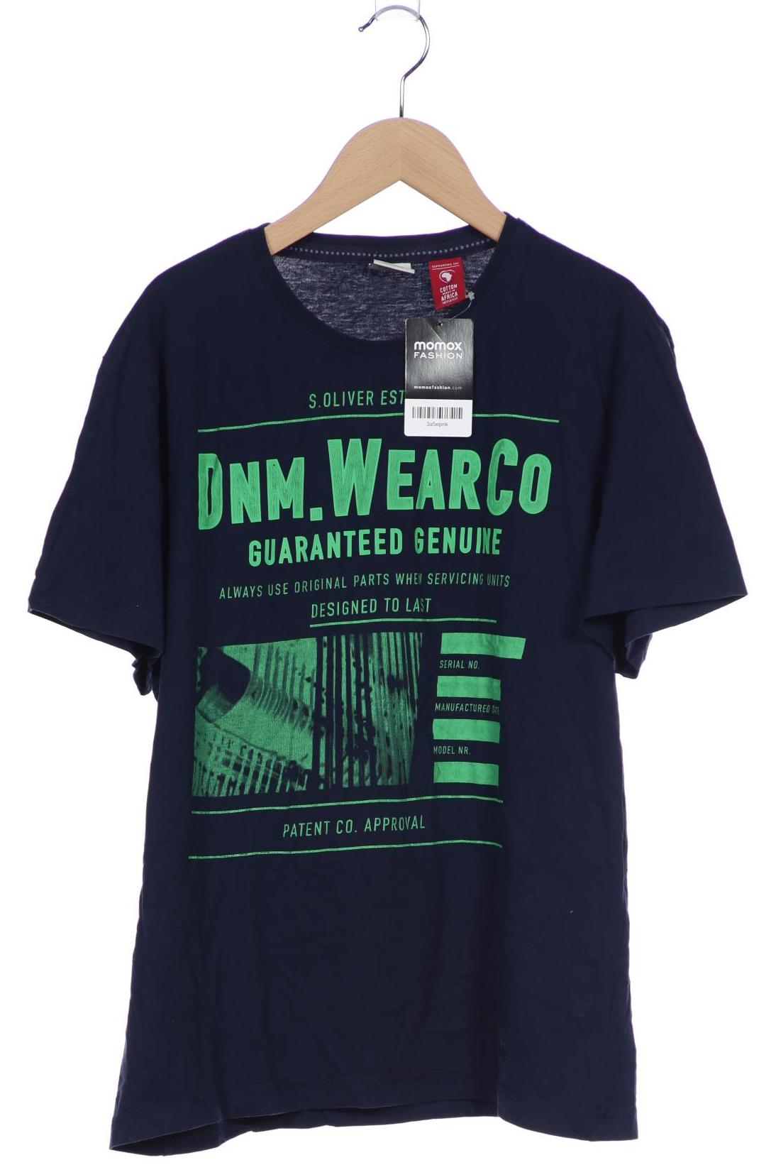 

s.Oliver Herren T-Shirt, marineblau, Gr. 48