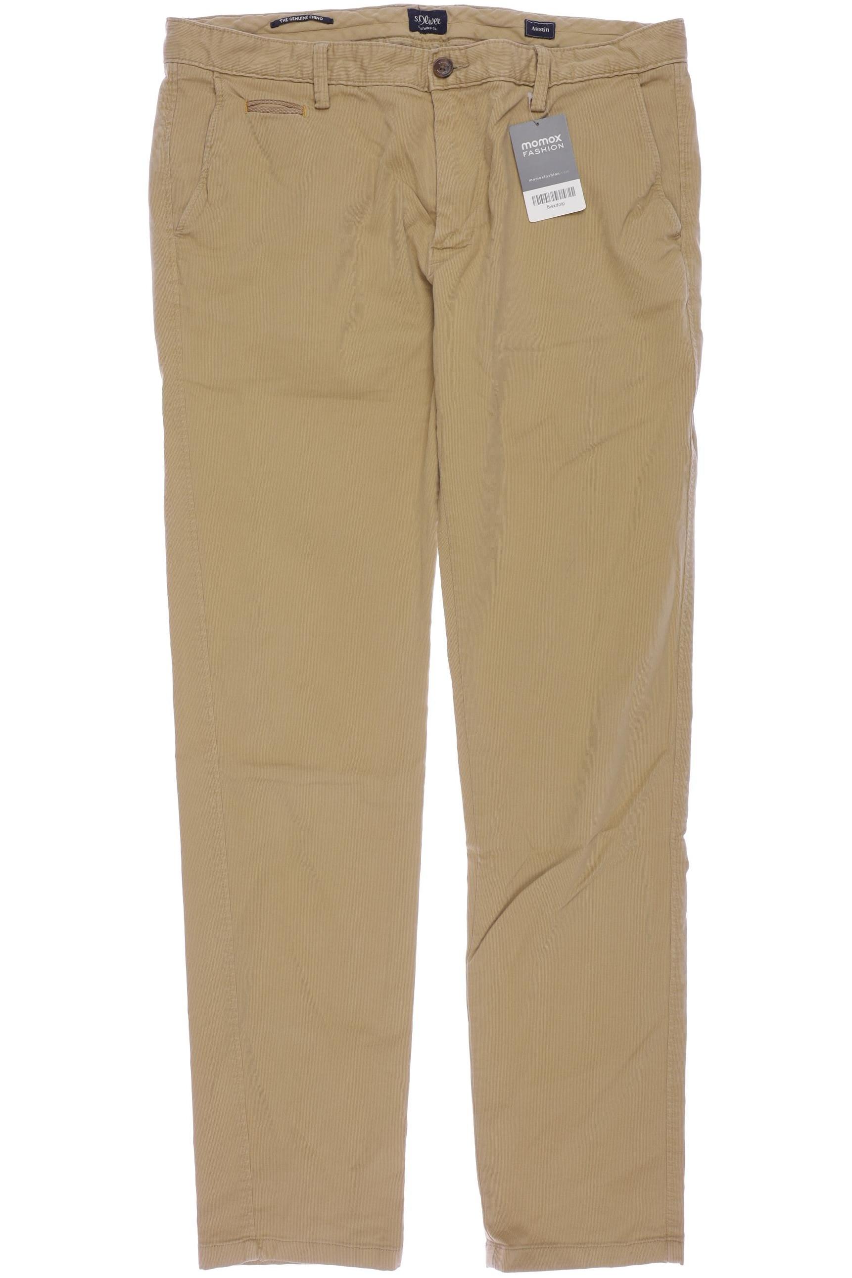 

s.Oliver Herren Stoffhose, beige, Gr. 36