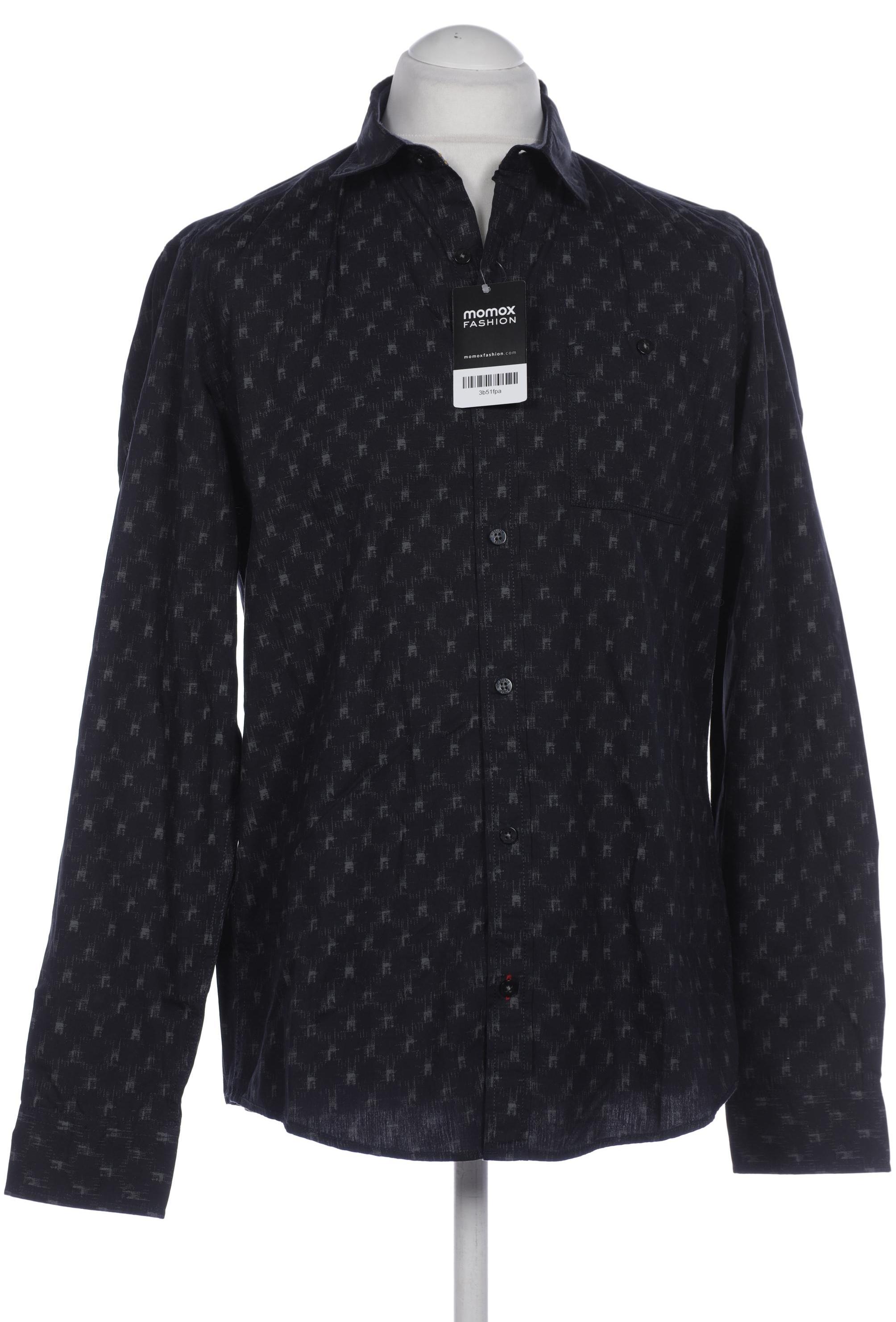 

s.Oliver Herren Hemd, marineblau, Gr. 52