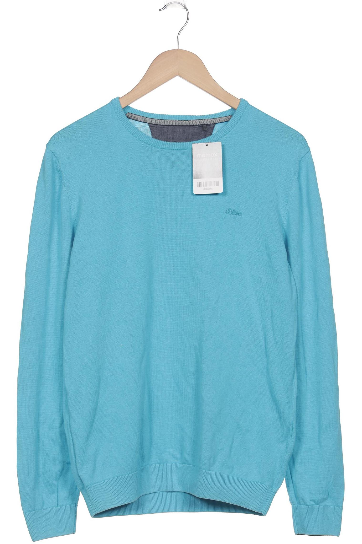 

s.Oliver Herren Pullover, blau, Gr. 48