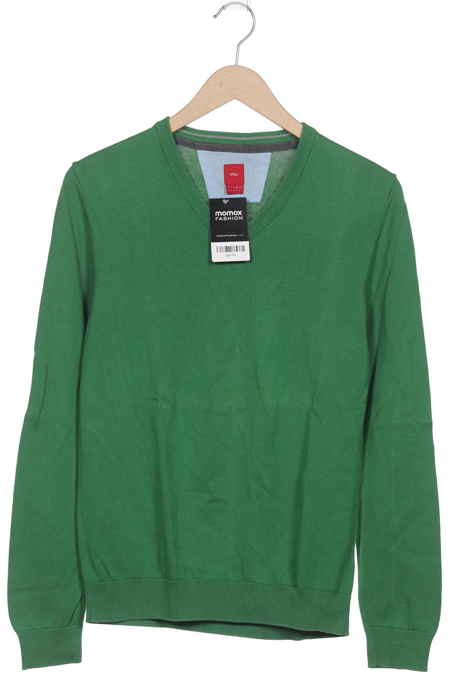 

s.Oliver Herren Pullover, grün, Gr. 46