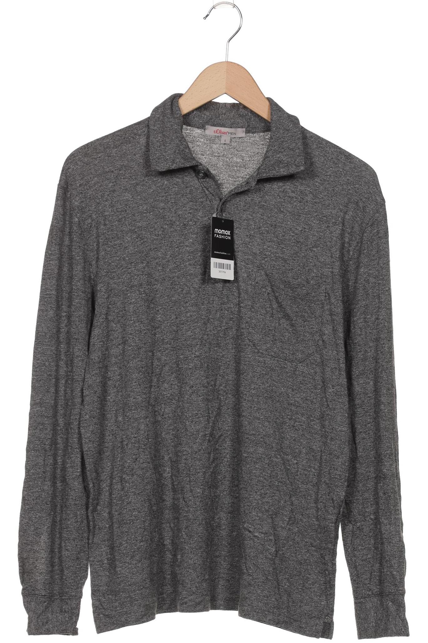 

s.Oliver Herren Poloshirt, grau, Gr. 52