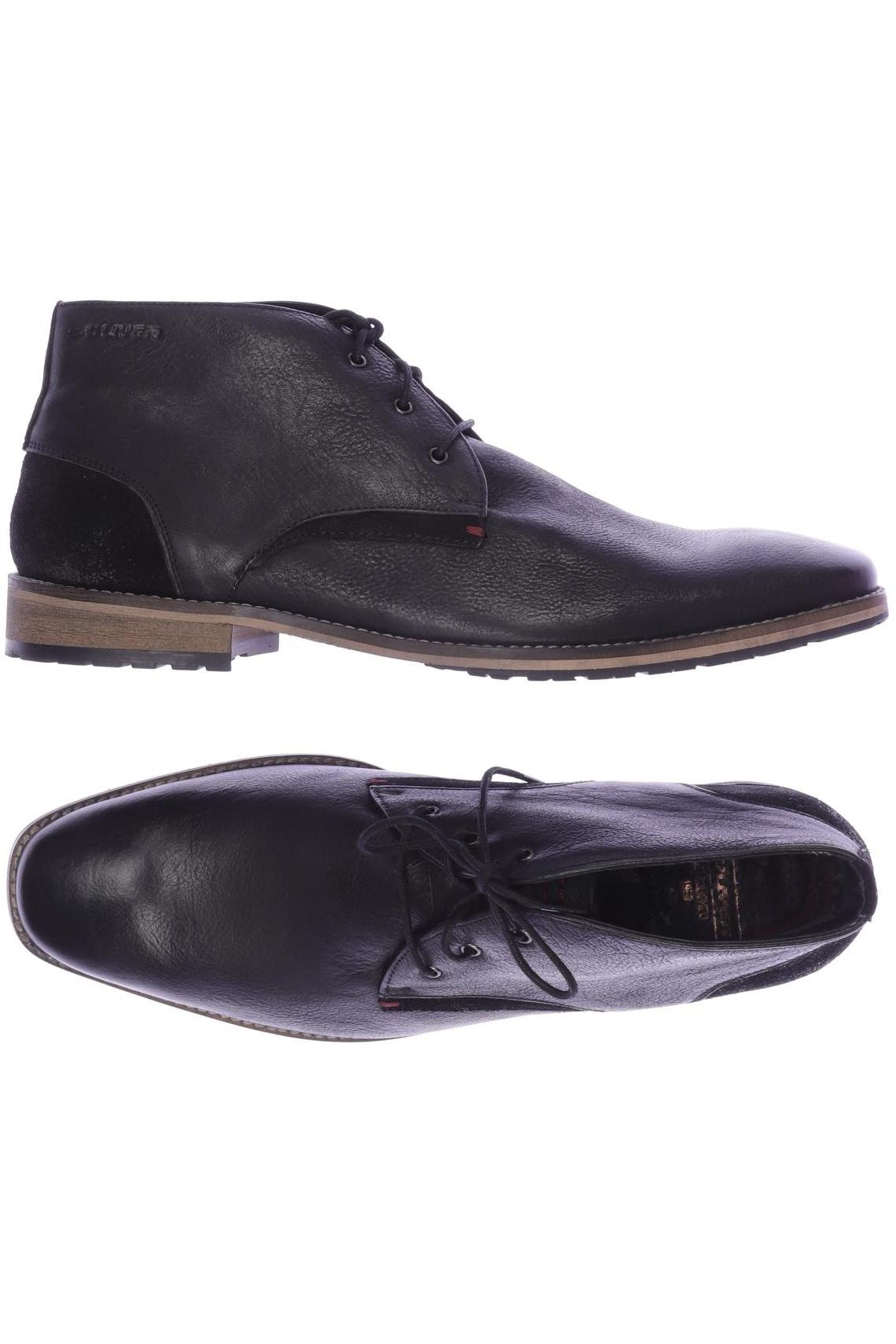 

s.Oliver Herren Stiefel, schwarz, Gr. 44