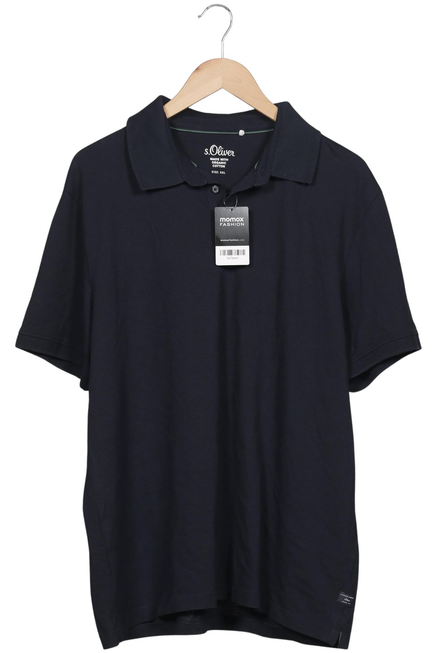 

s.Oliver Herren Poloshirt, marineblau, Gr. 56