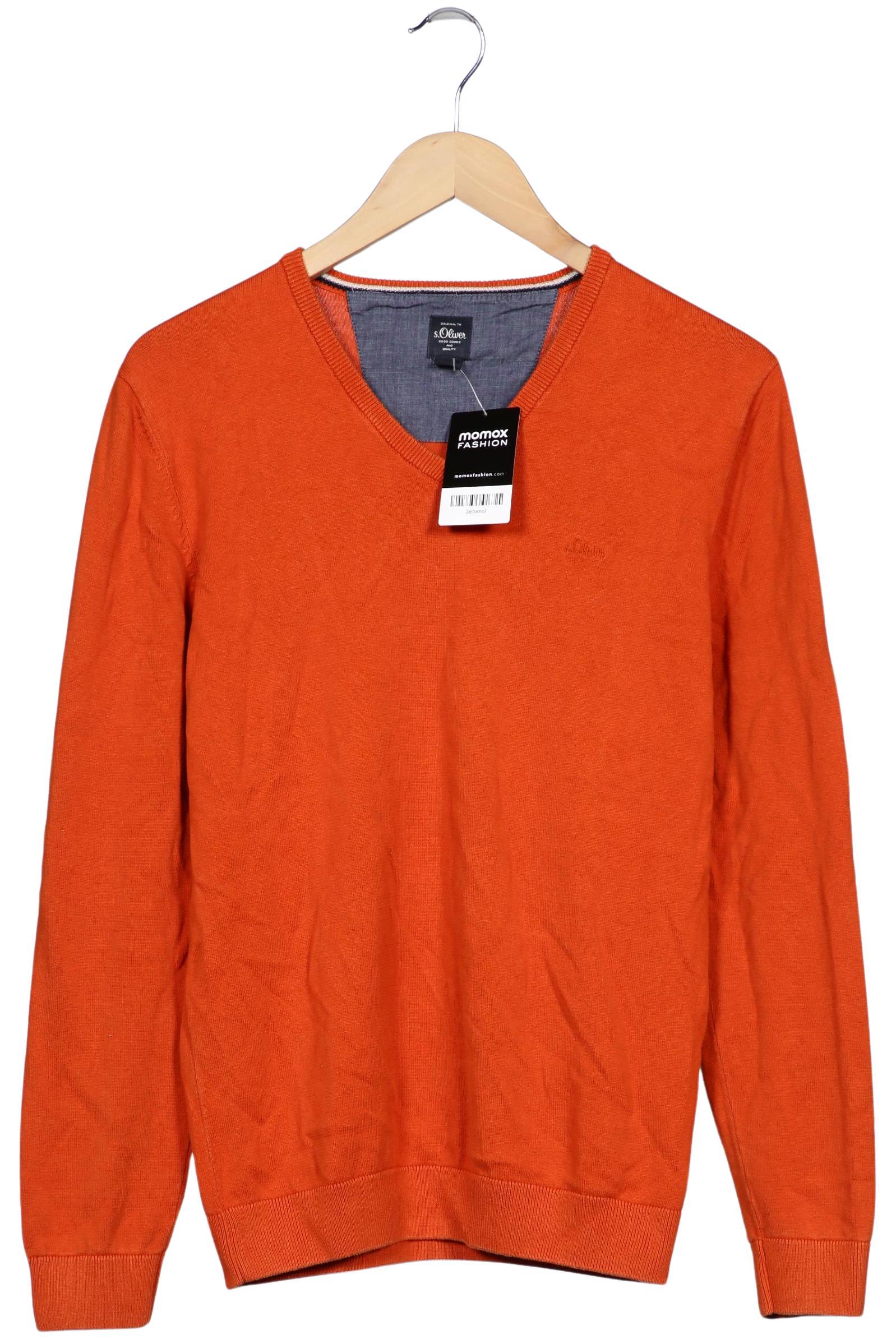 Thumbnail - s.Oliver Herren Pullover, orange, Gr. 48