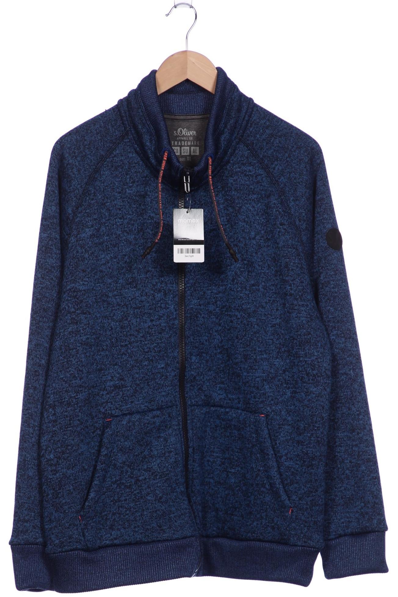 

s.Oliver Herren Sweatshirt, marineblau, Gr. 54