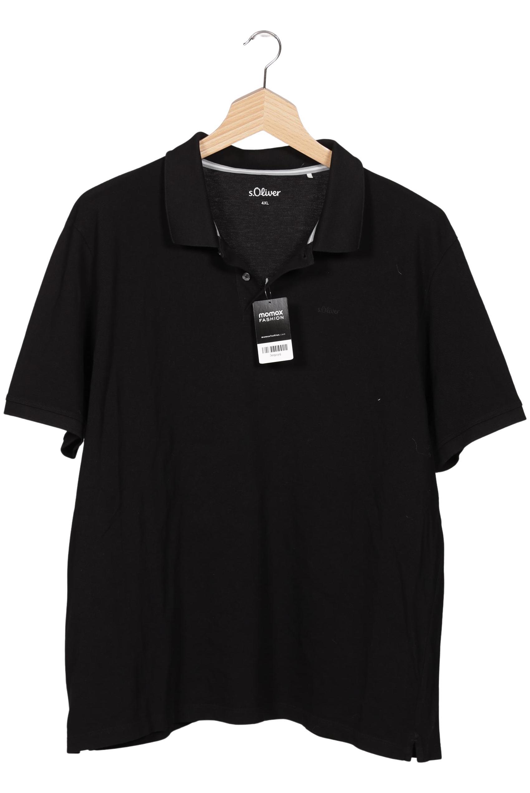 

s.Oliver Herren Poloshirt, schwarz, Gr. 60