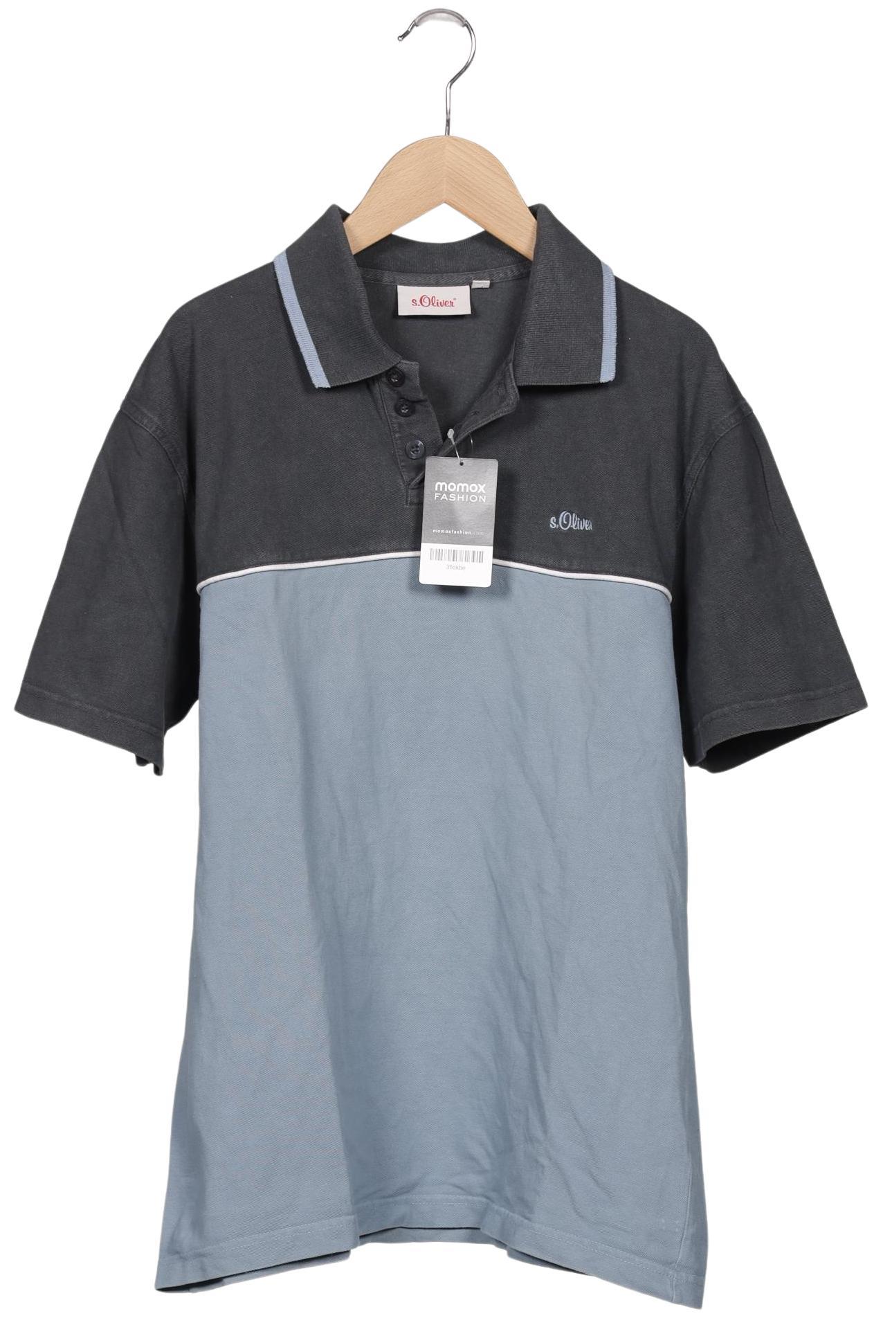

s.Oliver Herren Poloshirt, blau, Gr. 52