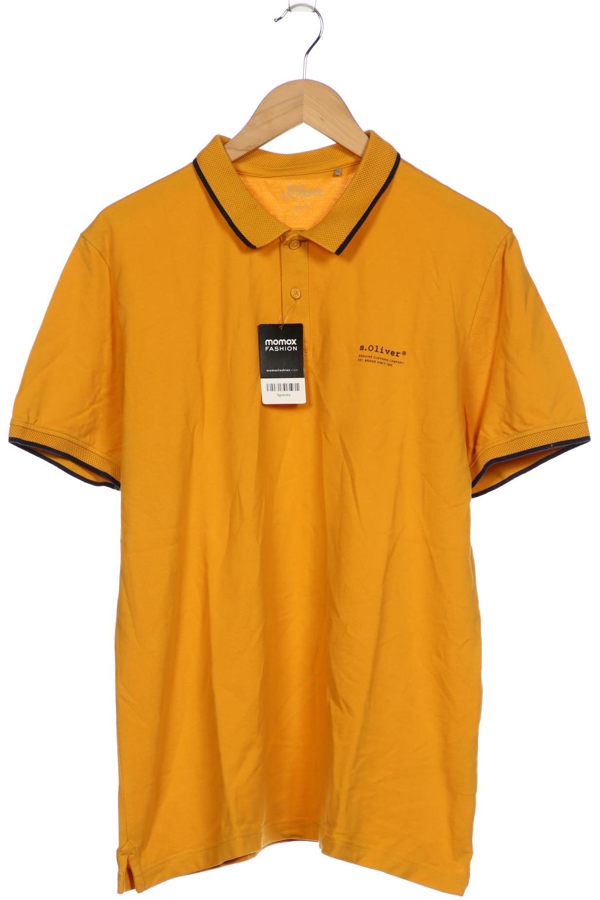 

s.Oliver Herren Poloshirt, orange, Gr. 54