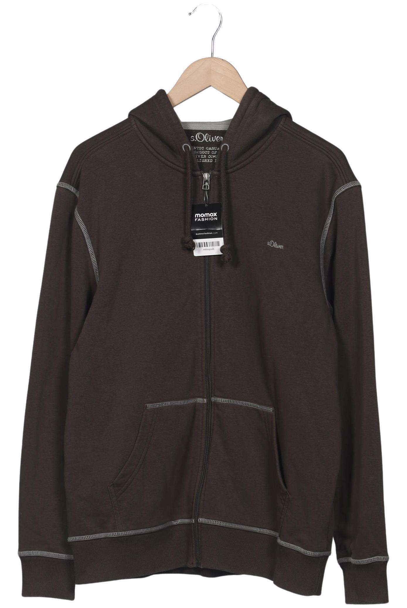 

s.Oliver Herren Kapuzenpullover, braun, Gr. 54
