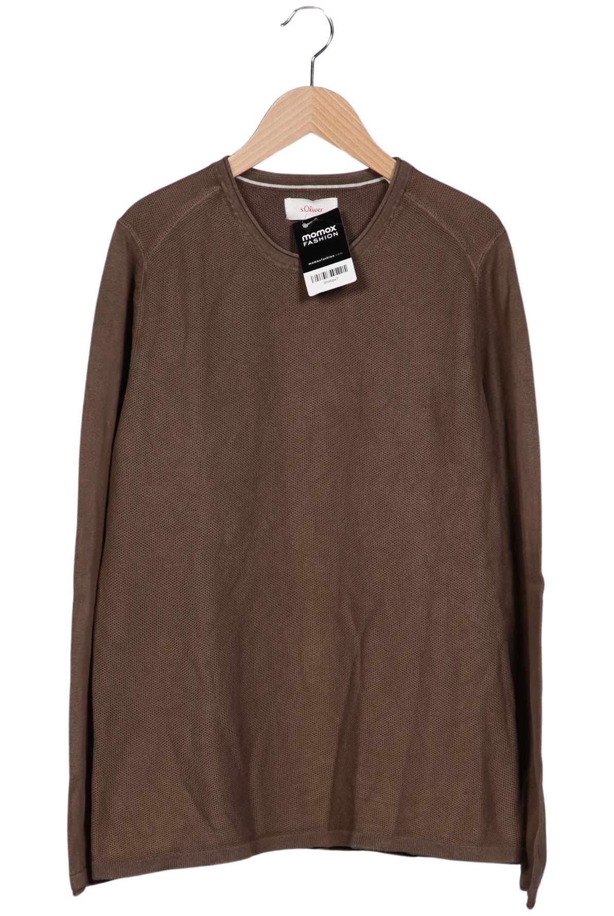

s.Oliver Herren Pullover, braun, Gr. 48