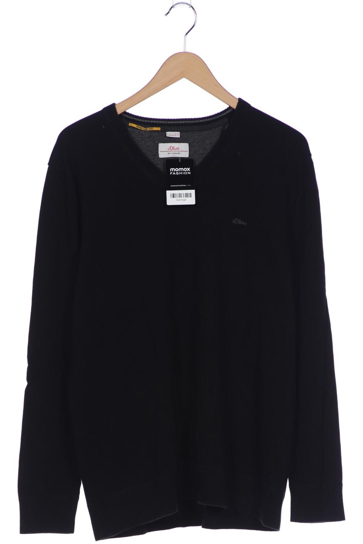

s.Oliver Herren Pullover, schwarz, Gr. 54