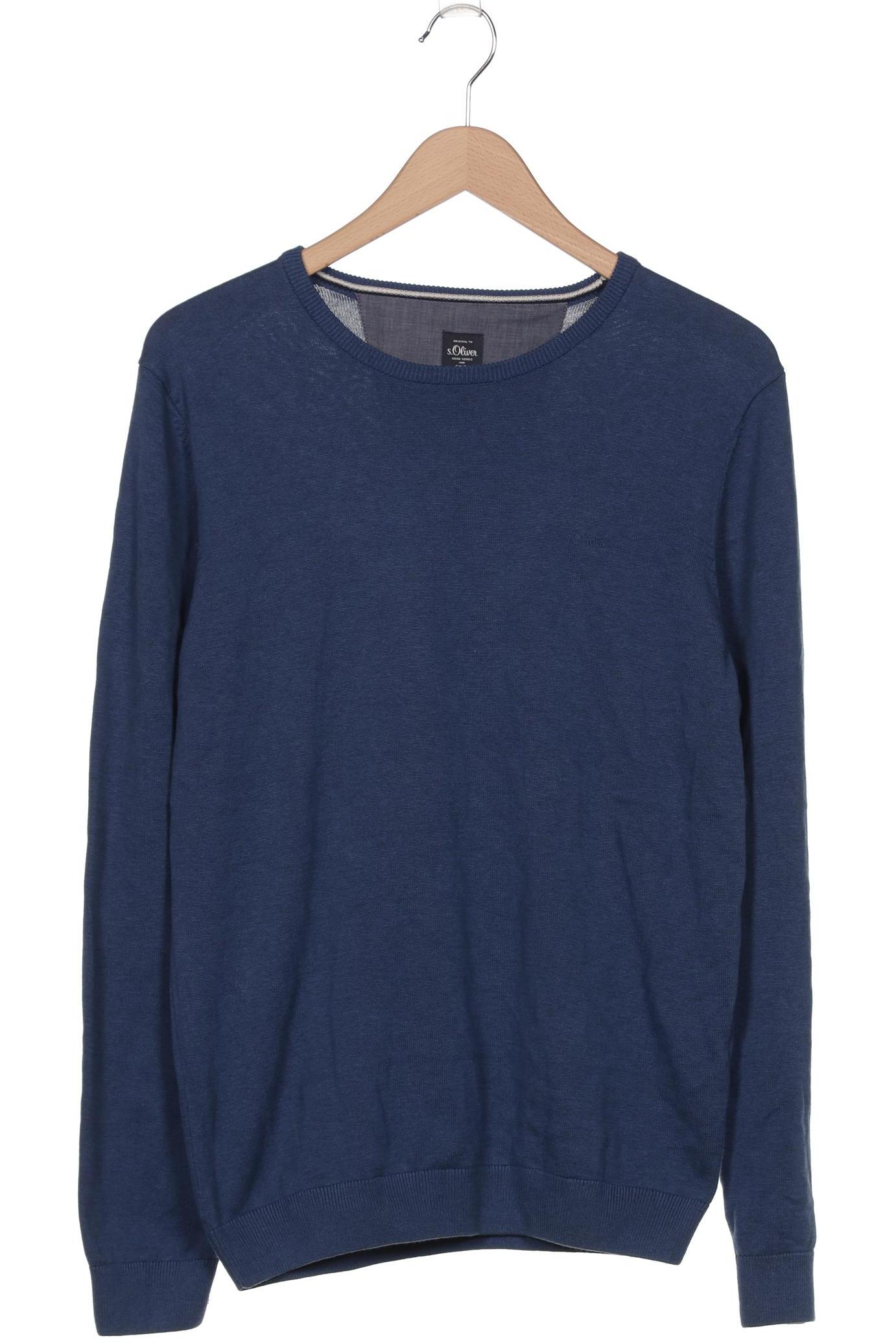 

s.Oliver Herren Pullover, marineblau, Gr. 48