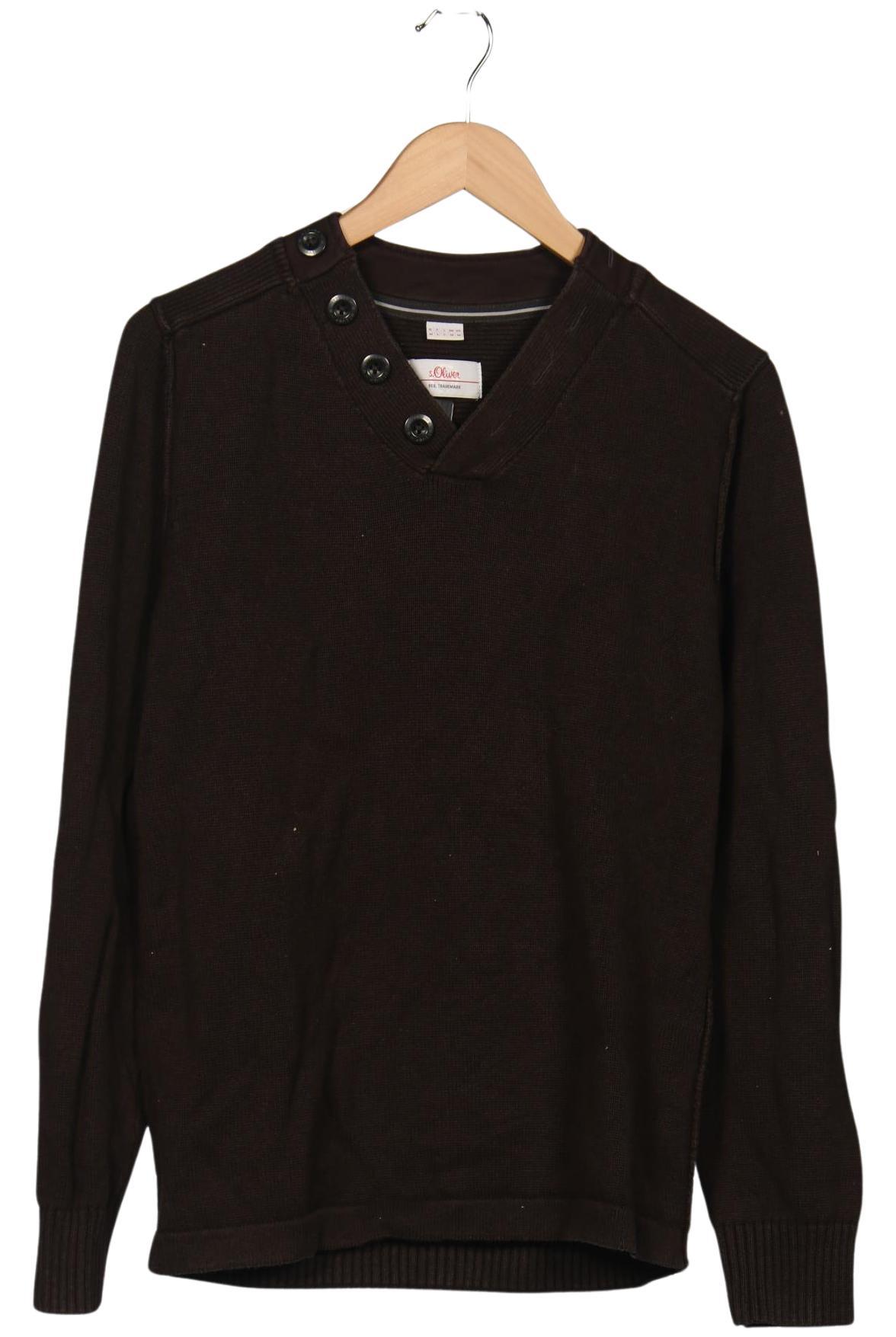 

s.Oliver Herren Pullover, braun, Gr. 48