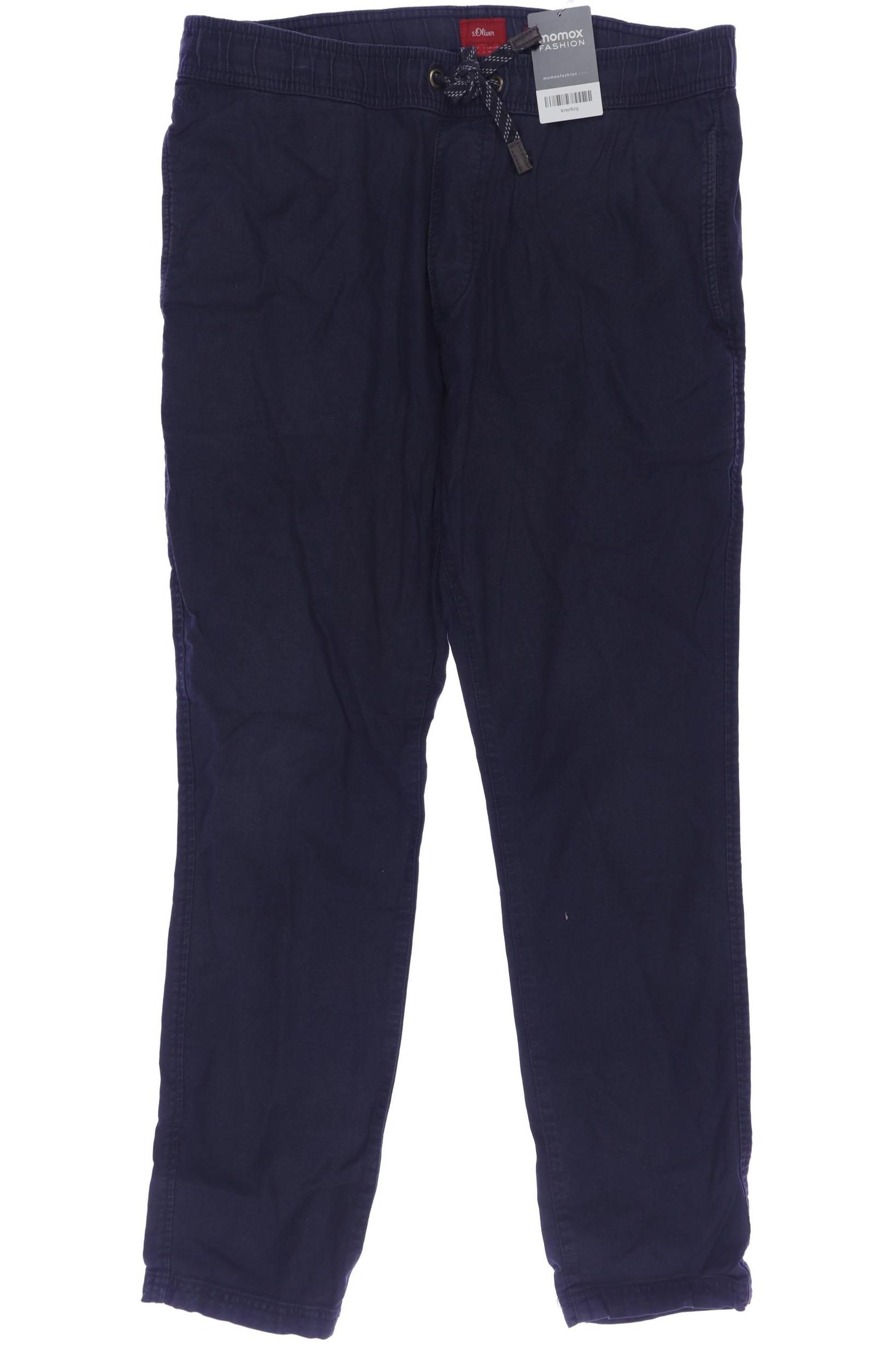

s.Oliver Herren Stoffhose, marineblau, Gr. 0