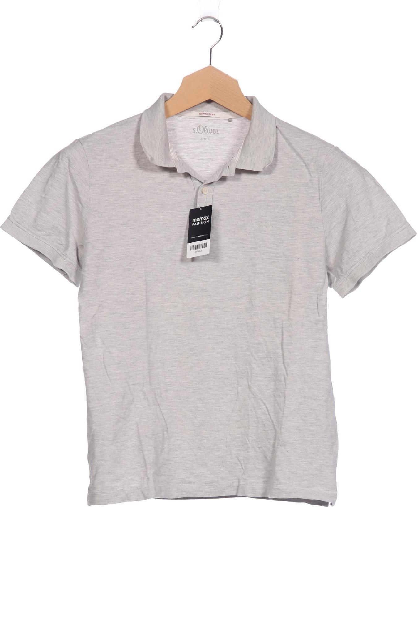 

s.Oliver Herren Poloshirt, grau, Gr. 52