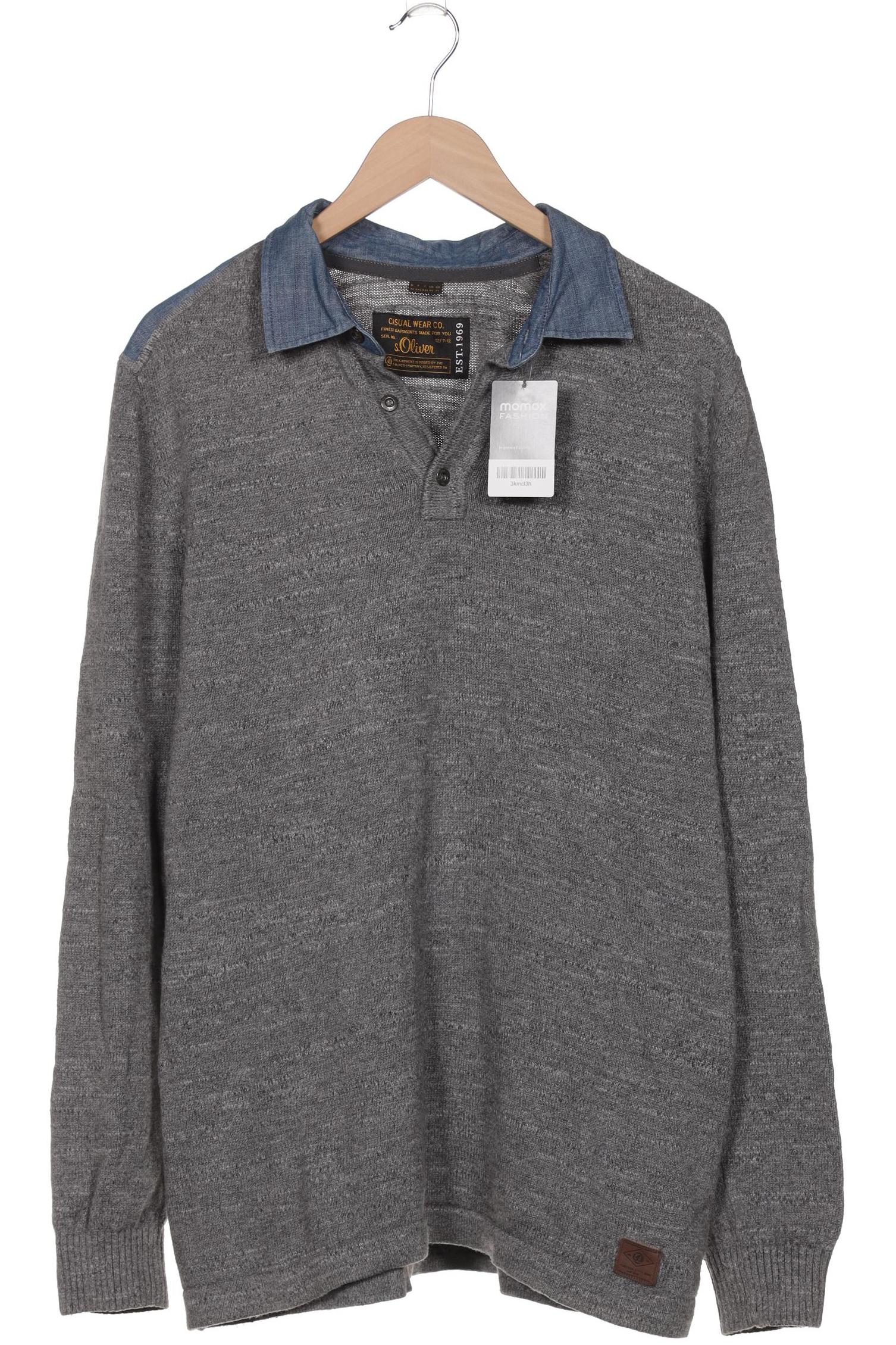 

s.Oliver Herren Pullover, grau, Gr. 54