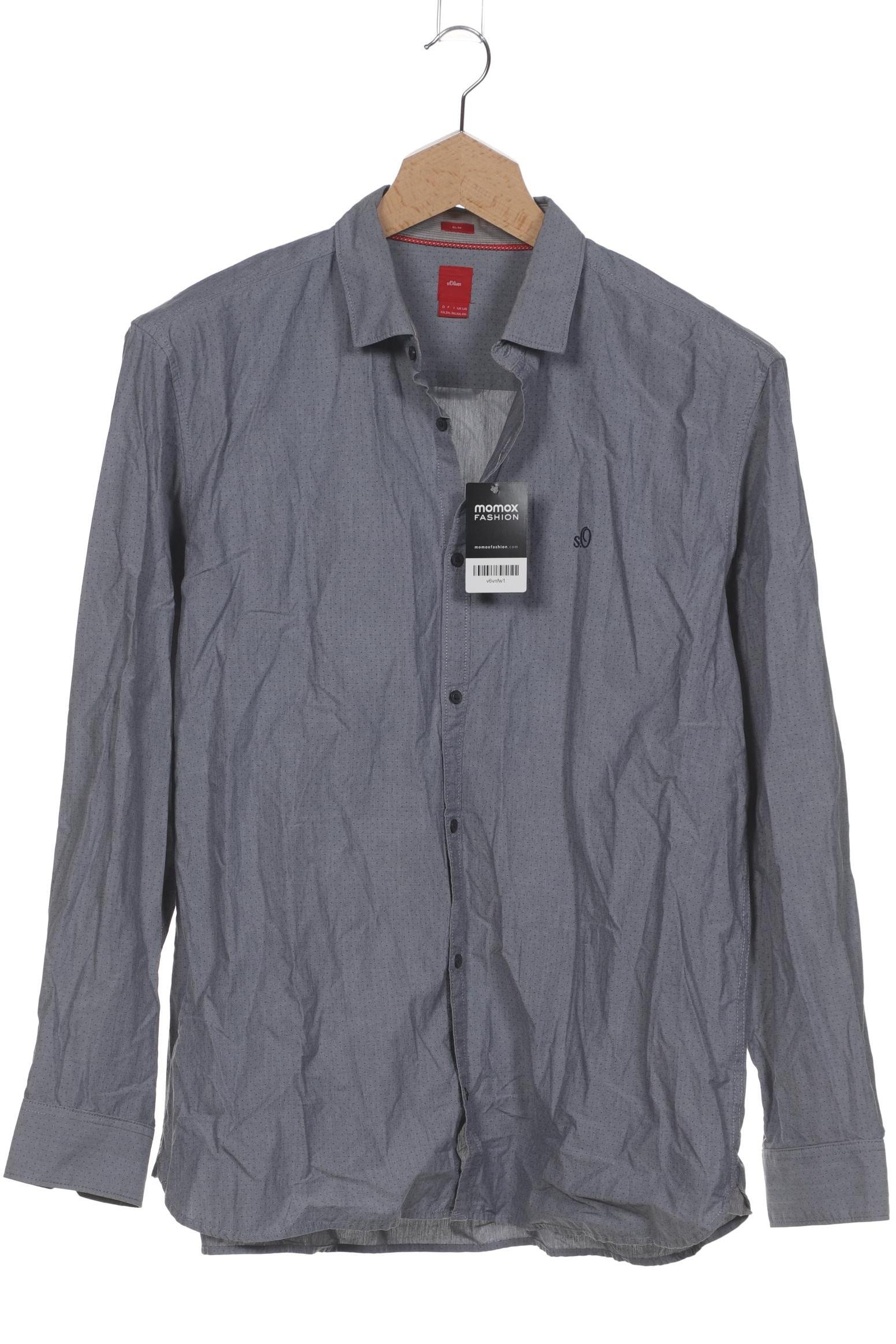 Thumbnail - s.Oliver Herren Hemd, grau, Gr. 56