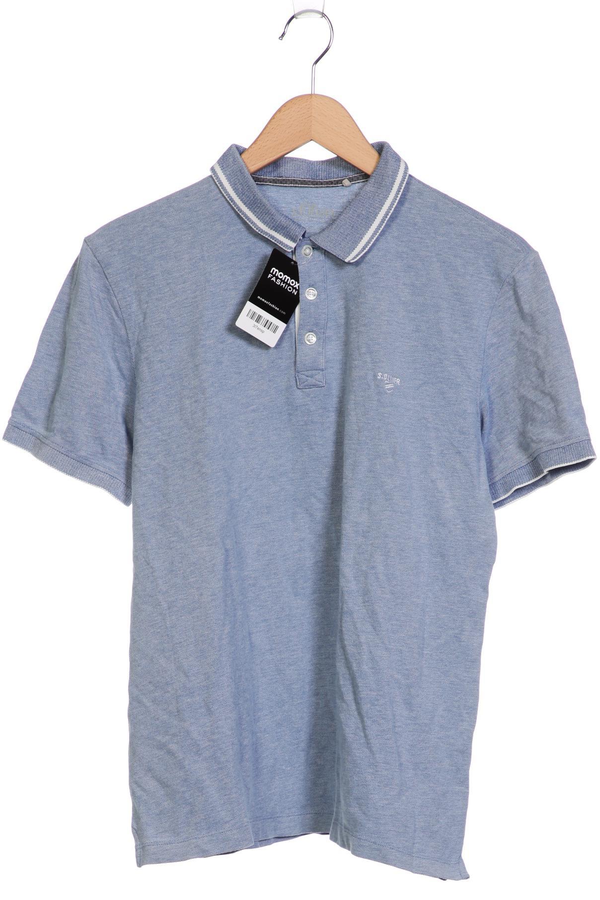 

s.Oliver Herren Poloshirt, hellblau, Gr. 52