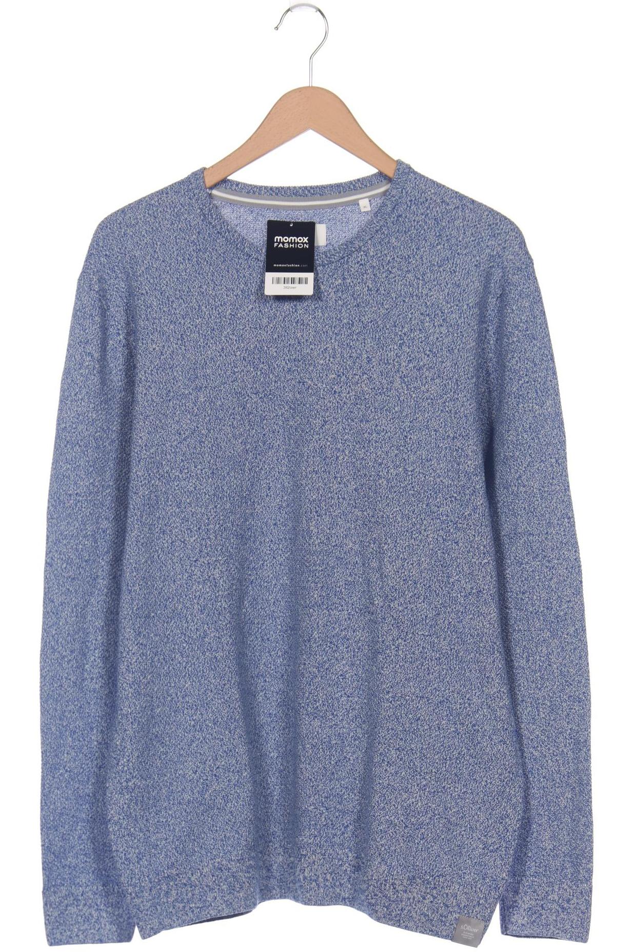 

s.Oliver Herren Pullover, blau, Gr. 54