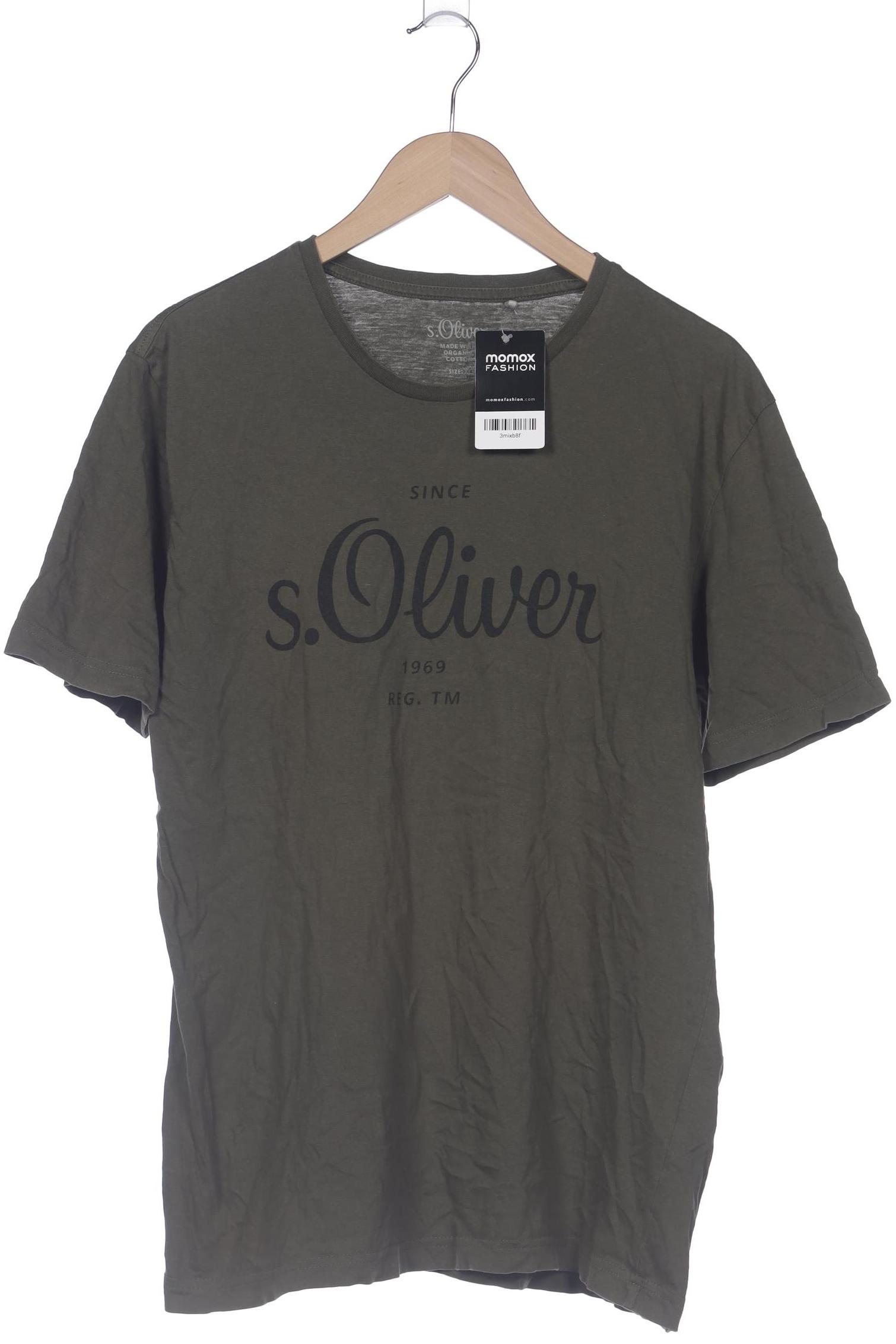 

s.Oliver Herren T-Shirt, grün, Gr. 54