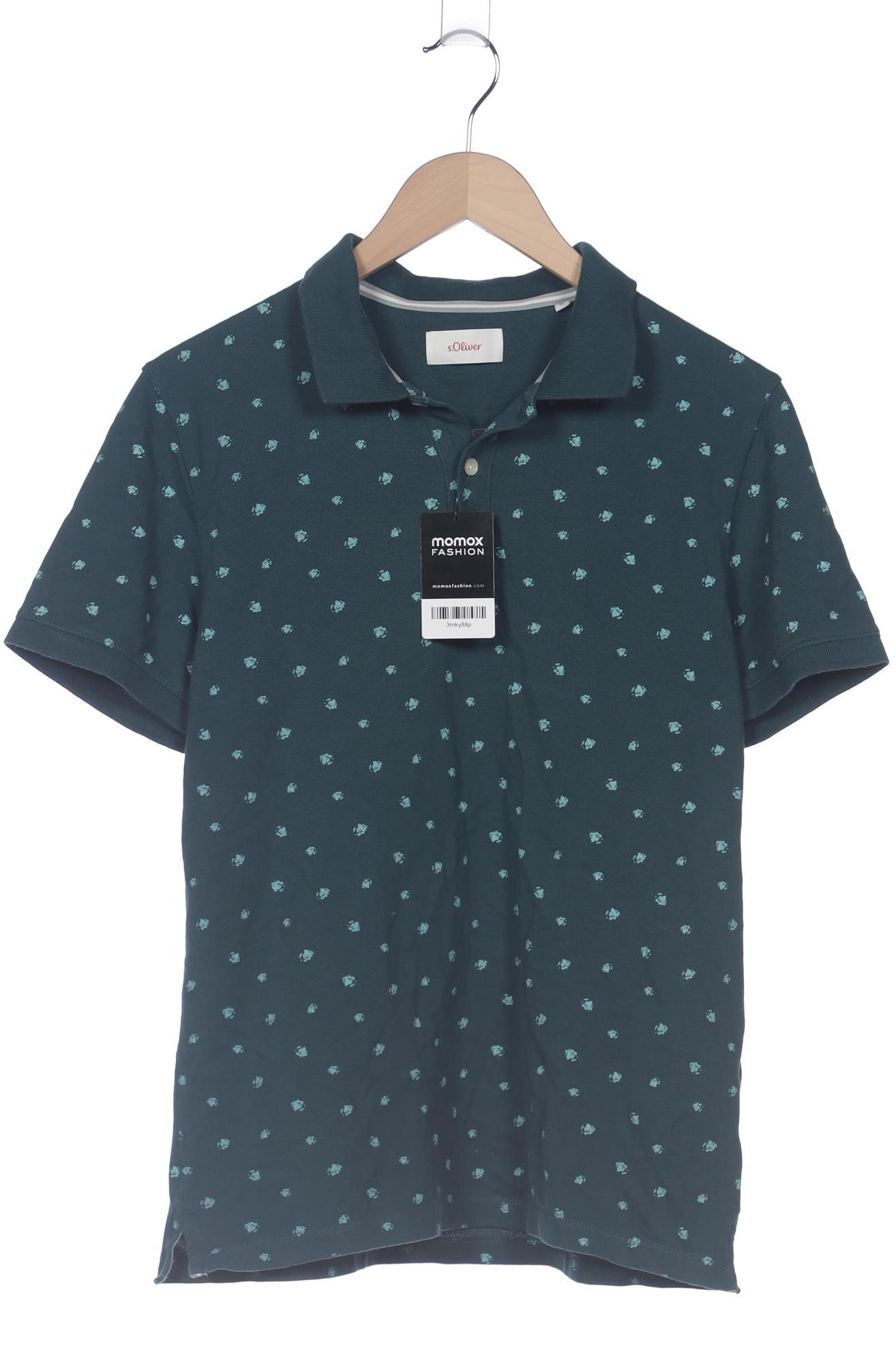 

s.Oliver Herren Poloshirt, türkis, Gr. 48