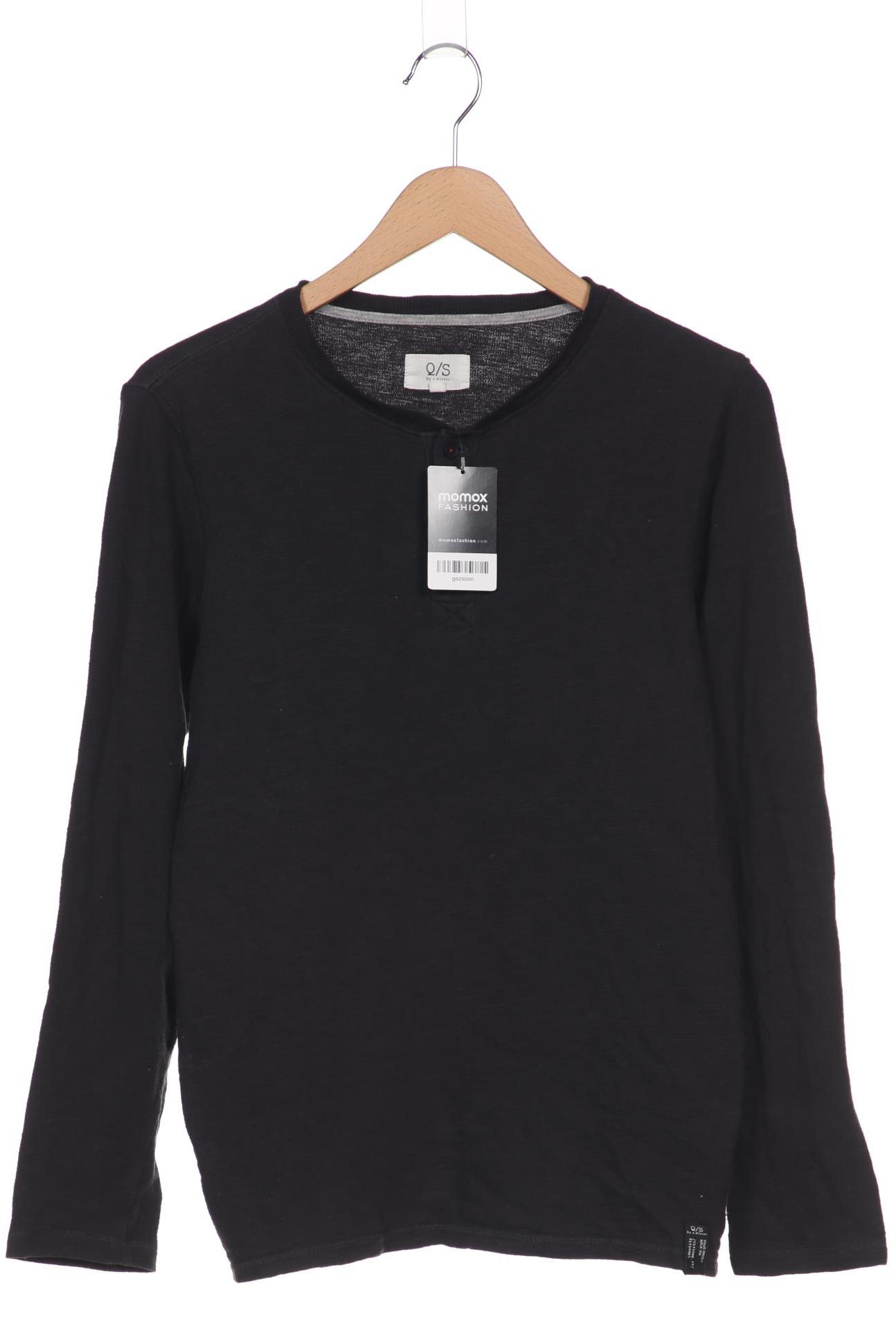 

s.Oliver Herren Langarmshirt, grau, Gr. 46