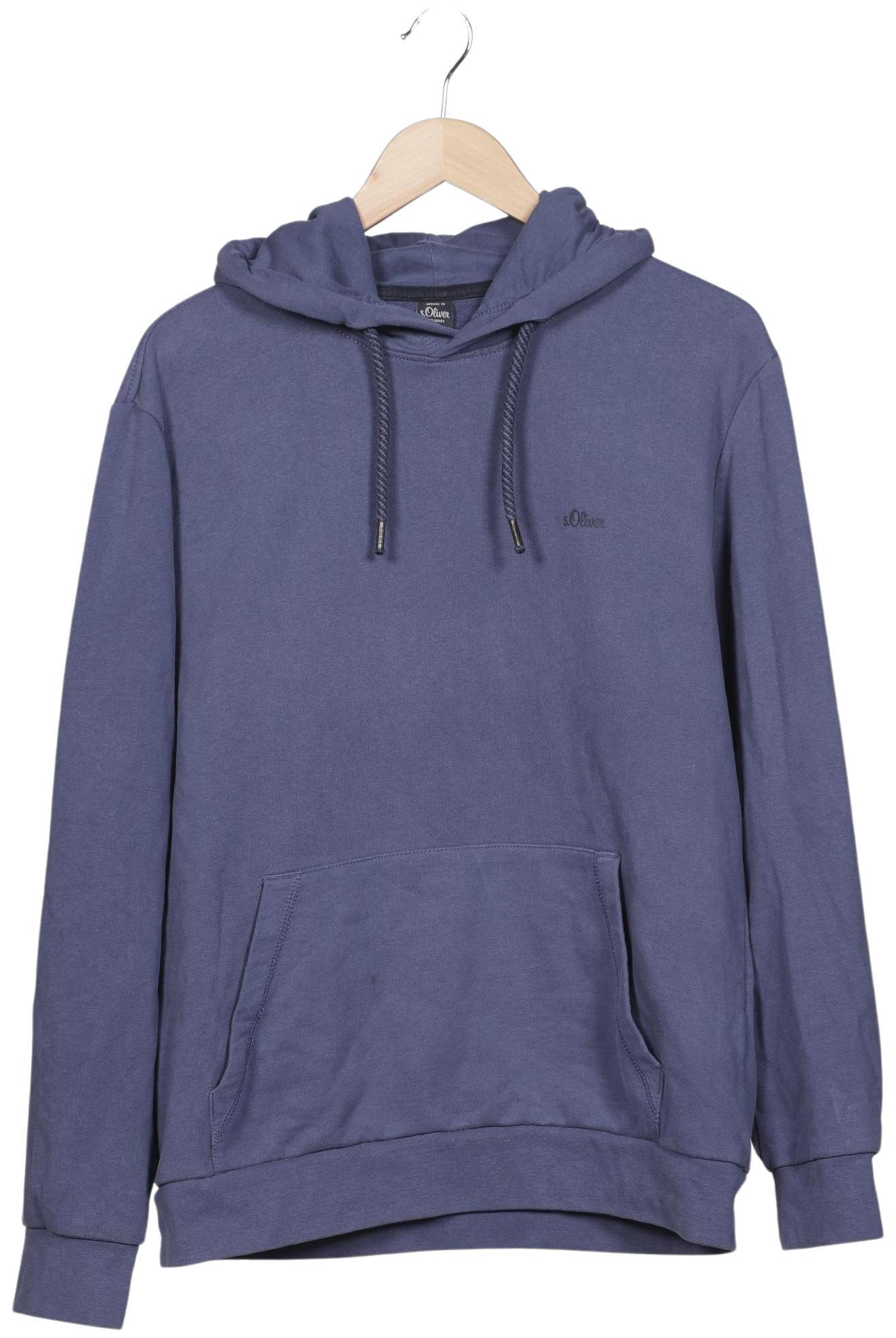 

s.Oliver Herren Kapuzenpullover, blau, Gr. 54
