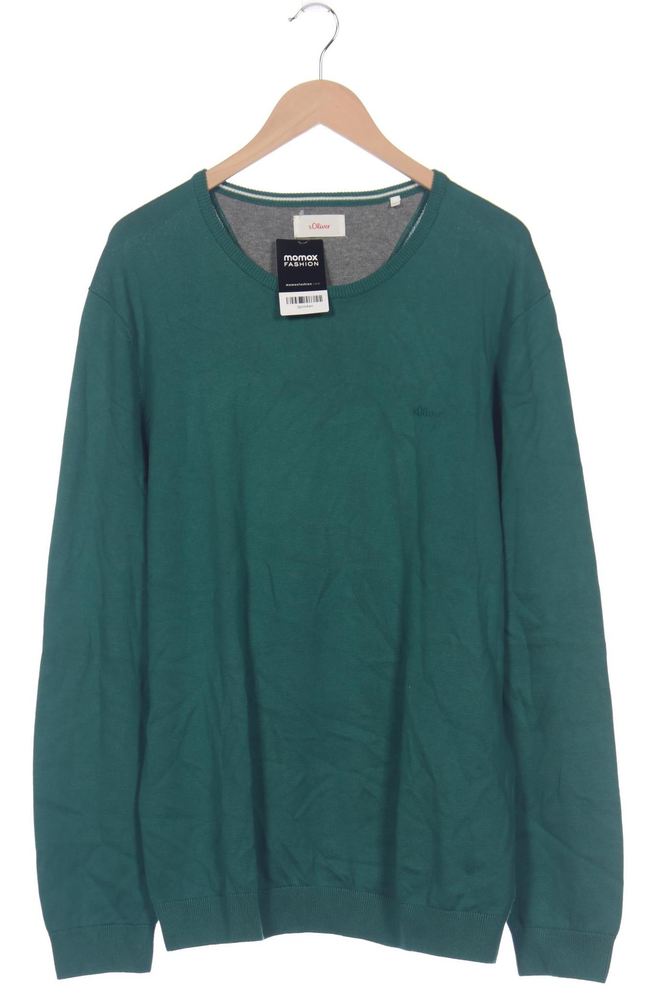 

s.Oliver Herren Pullover, grün, Gr. 54