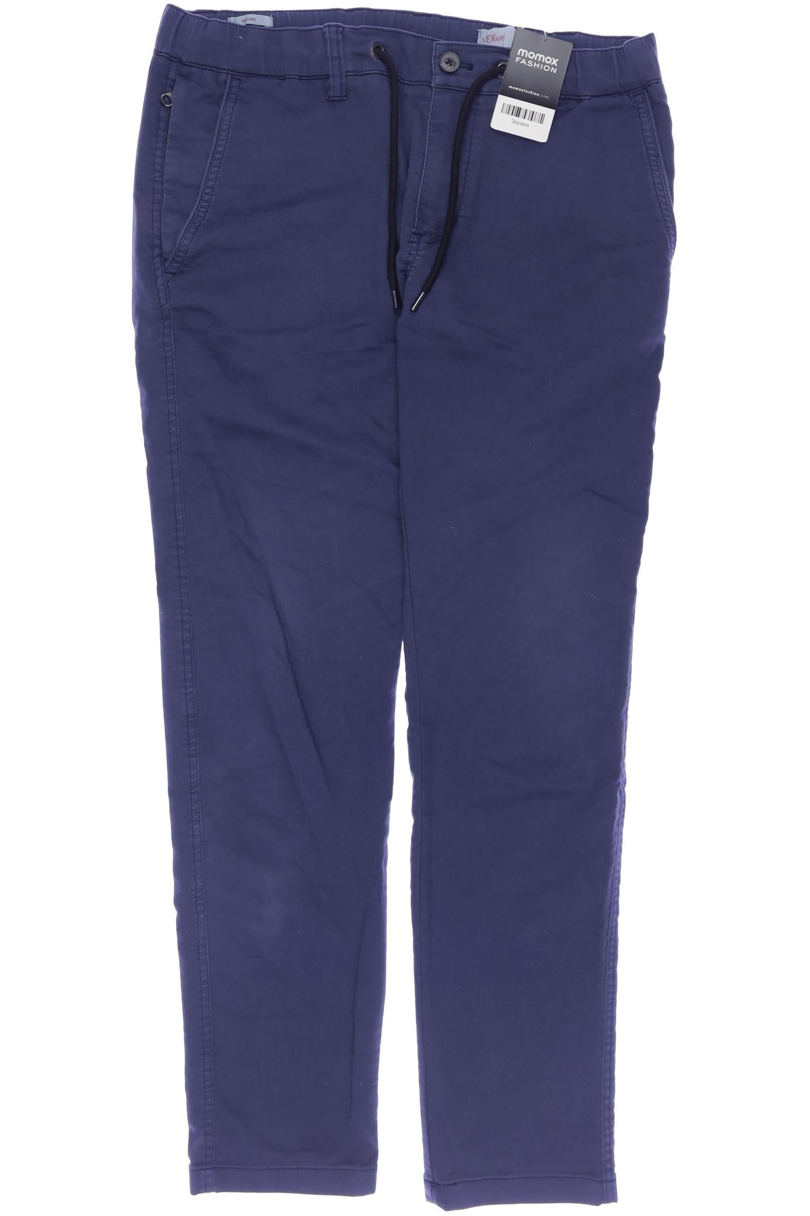 

s.Oliver Herren Stoffhose, marineblau, Gr. 30