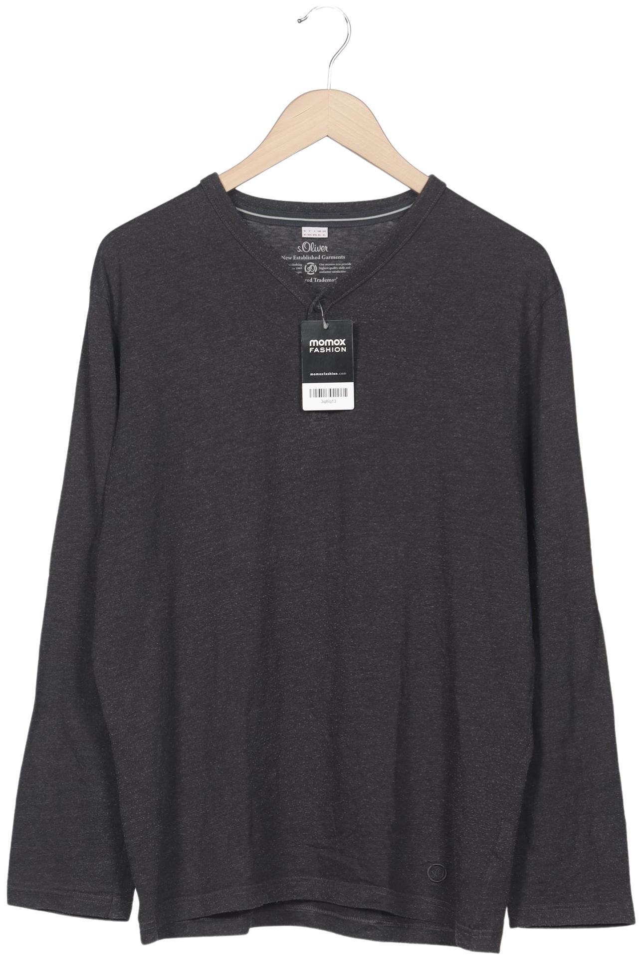 

s.Oliver Herren Langarmshirt, grau, Gr. 54