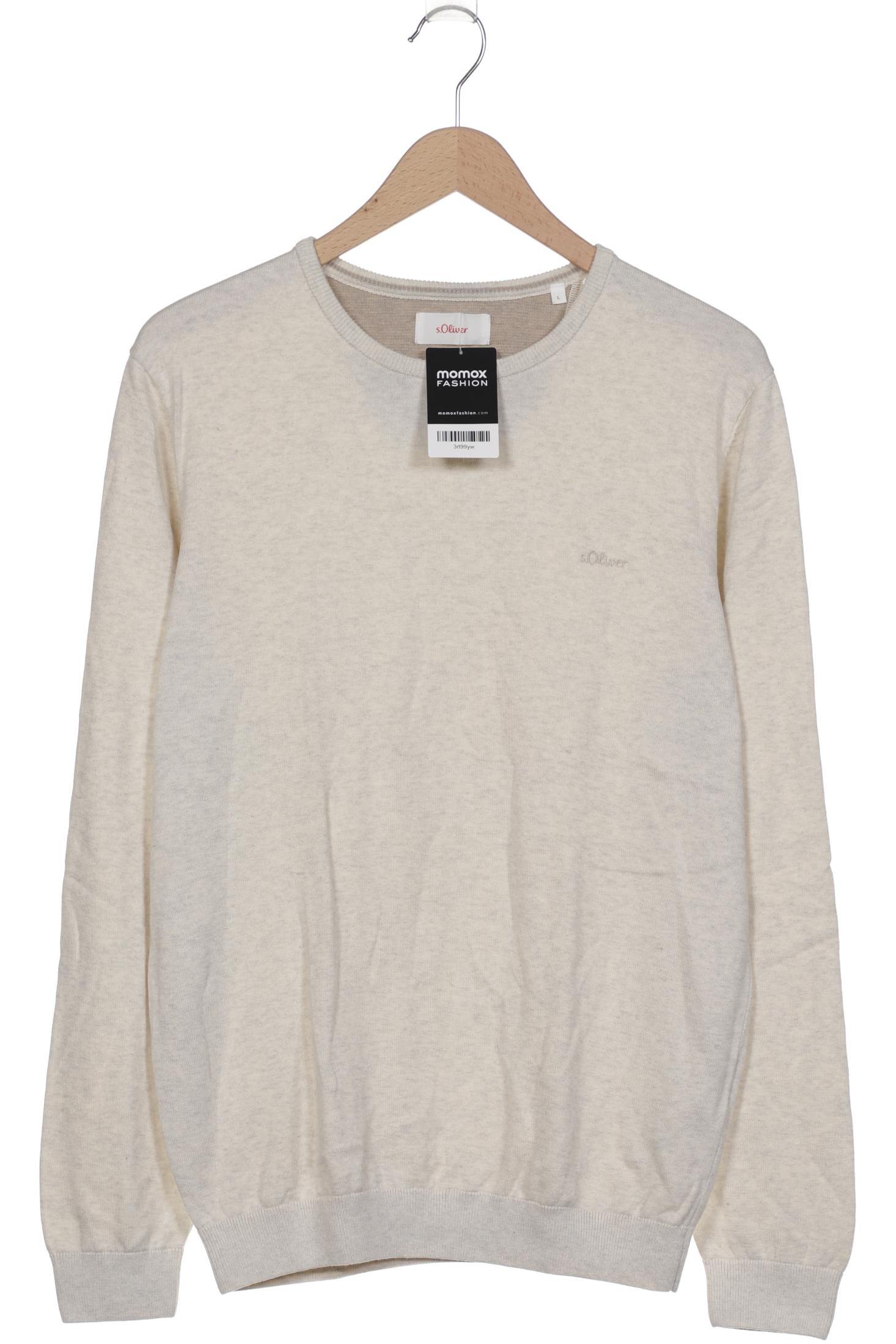 

s.Oliver Herren Pullover, cremeweiß, Gr. 52