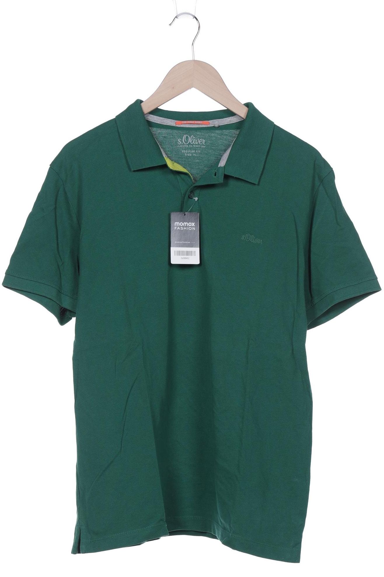 

s.Oliver Herren Poloshirt, grün, Gr. 54