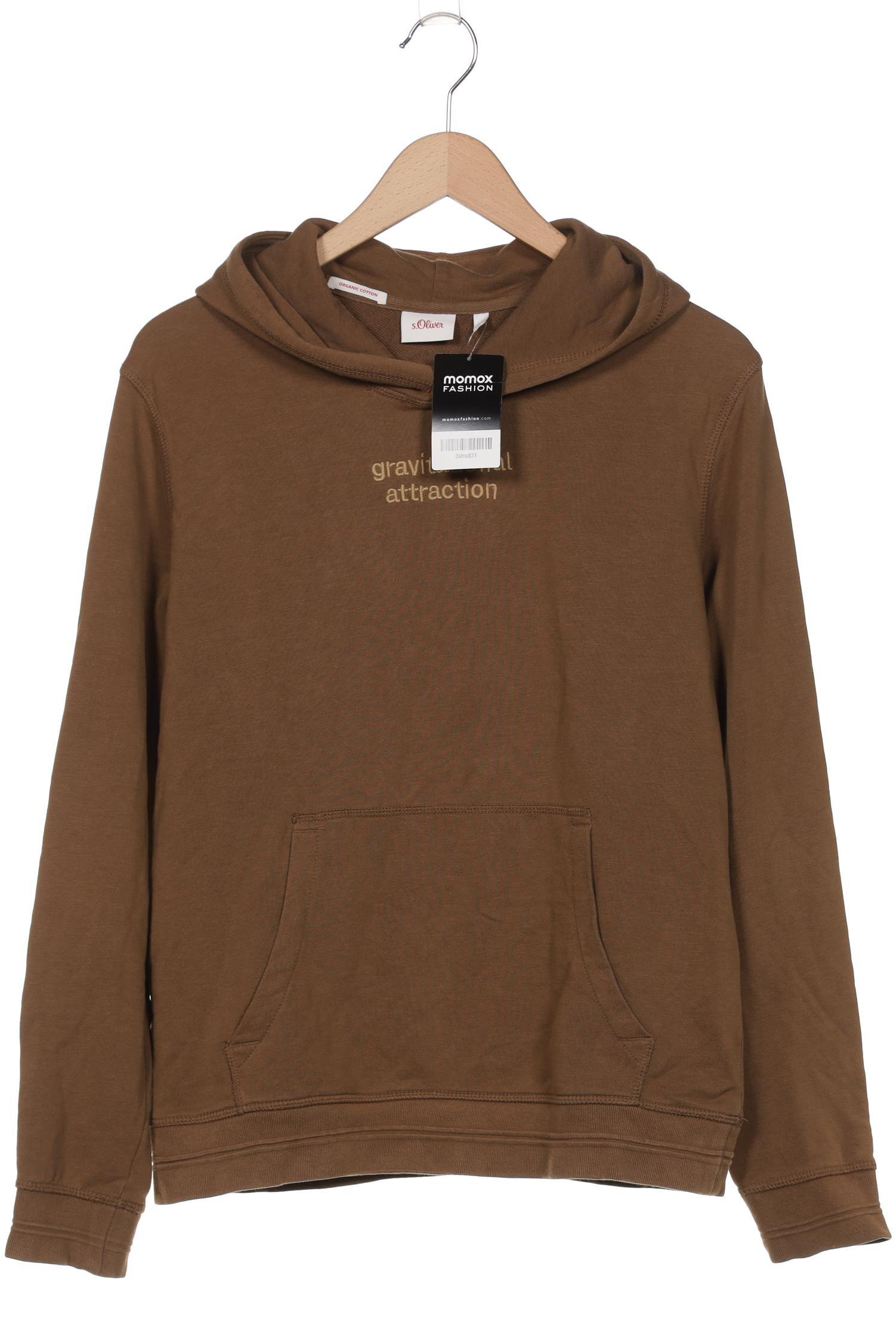 

s.Oliver Herren Kapuzenpullover, braun, Gr. 46