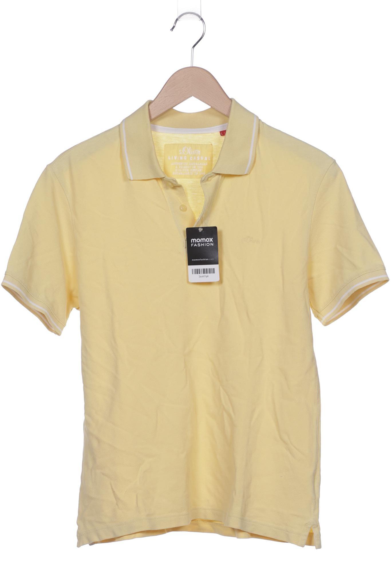 

s.Oliver Herren Poloshirt, gelb, Gr. 48