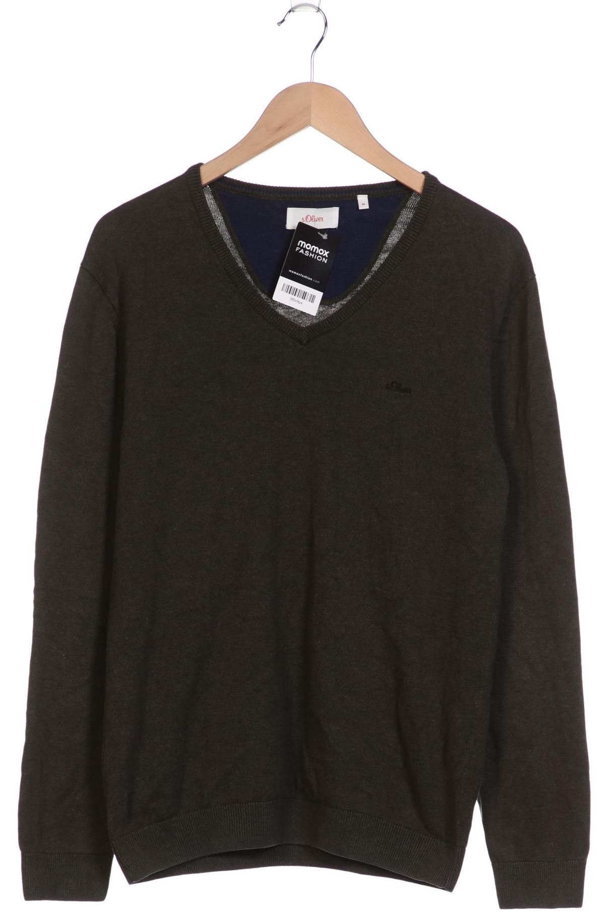 

s.Oliver Herren Pullover, grün, Gr. 48