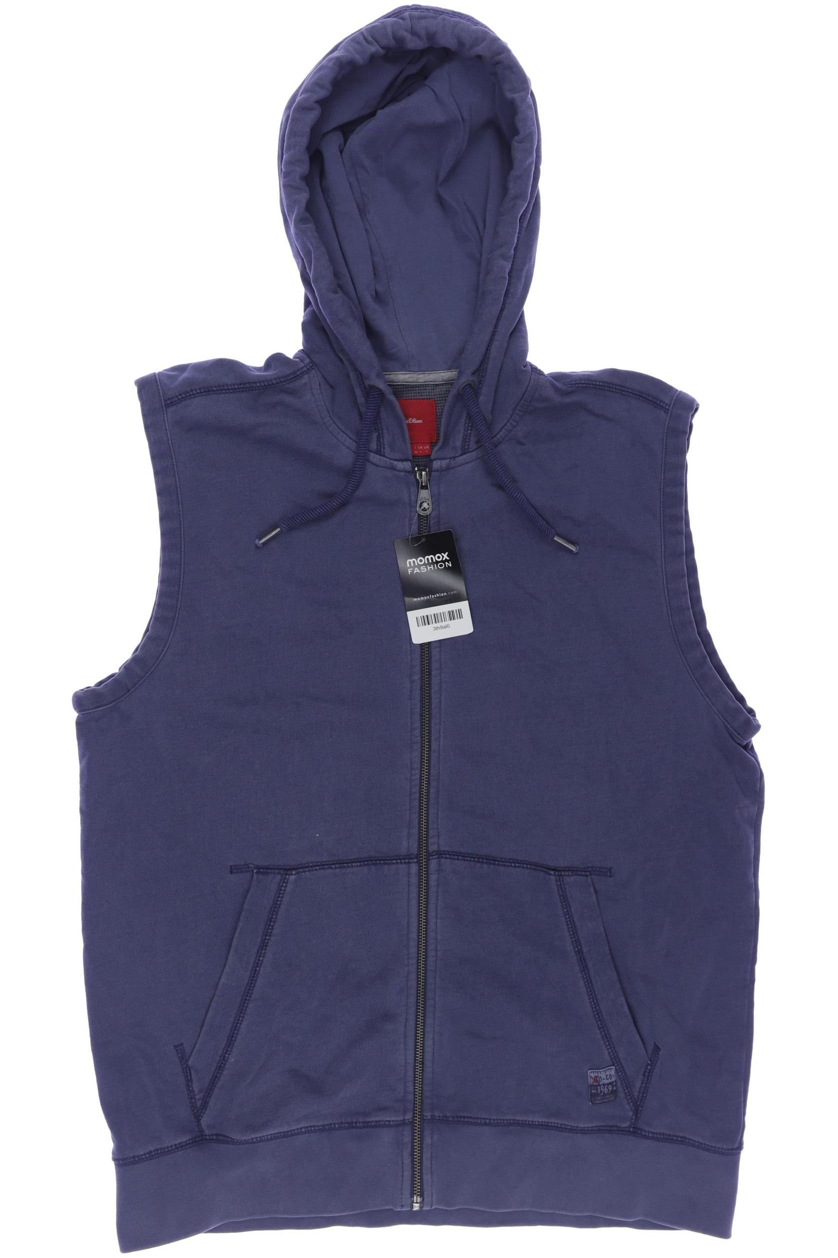 

s.Oliver Herren Weste, blau, Gr. 52