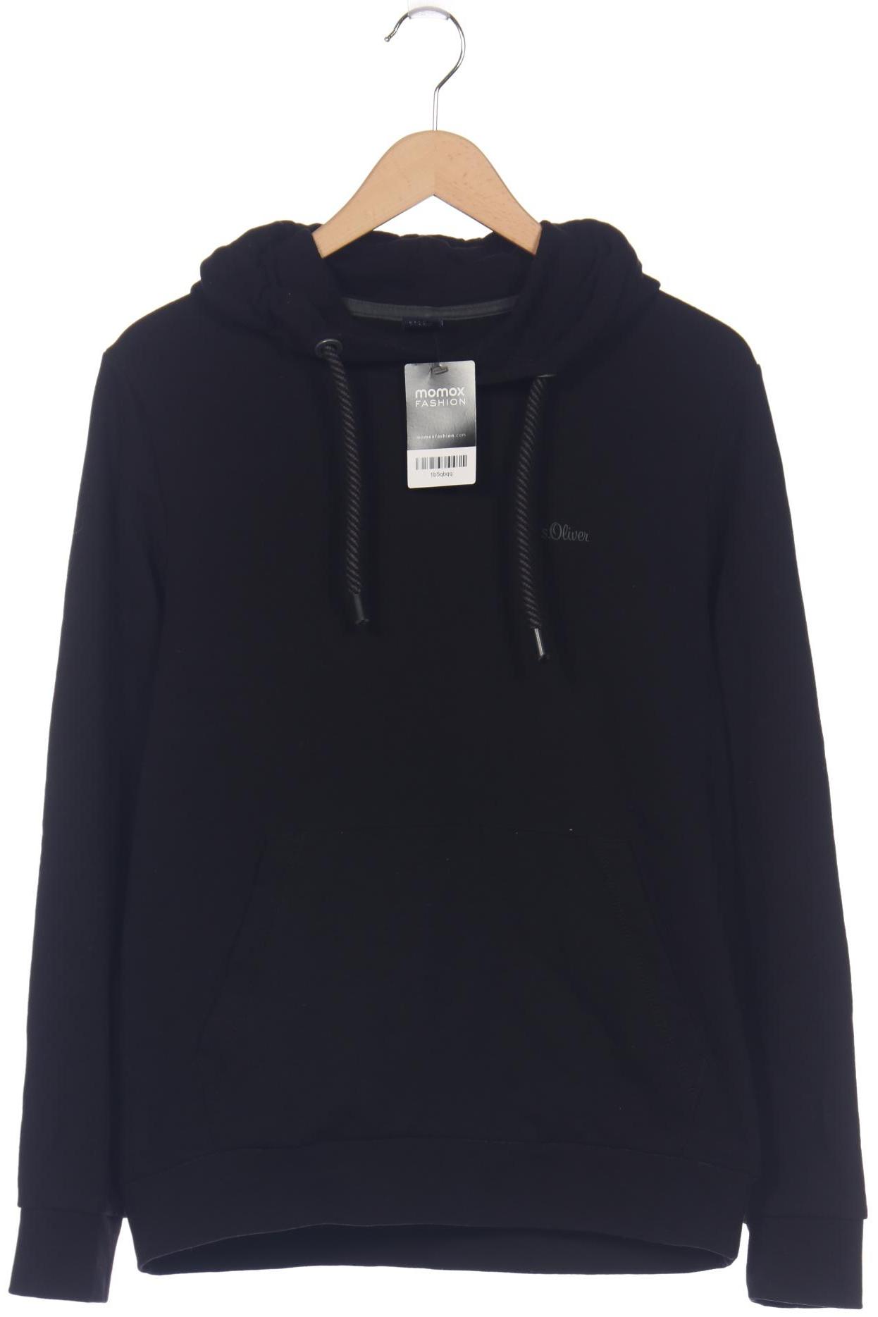 

s.Oliver Herren Kapuzenpullover, schwarz, Gr. 48