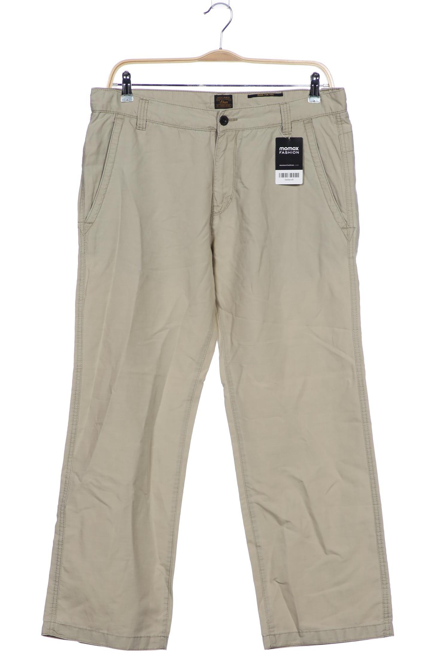 

s.Oliver Herren Stoffhose, beige, Gr. 36