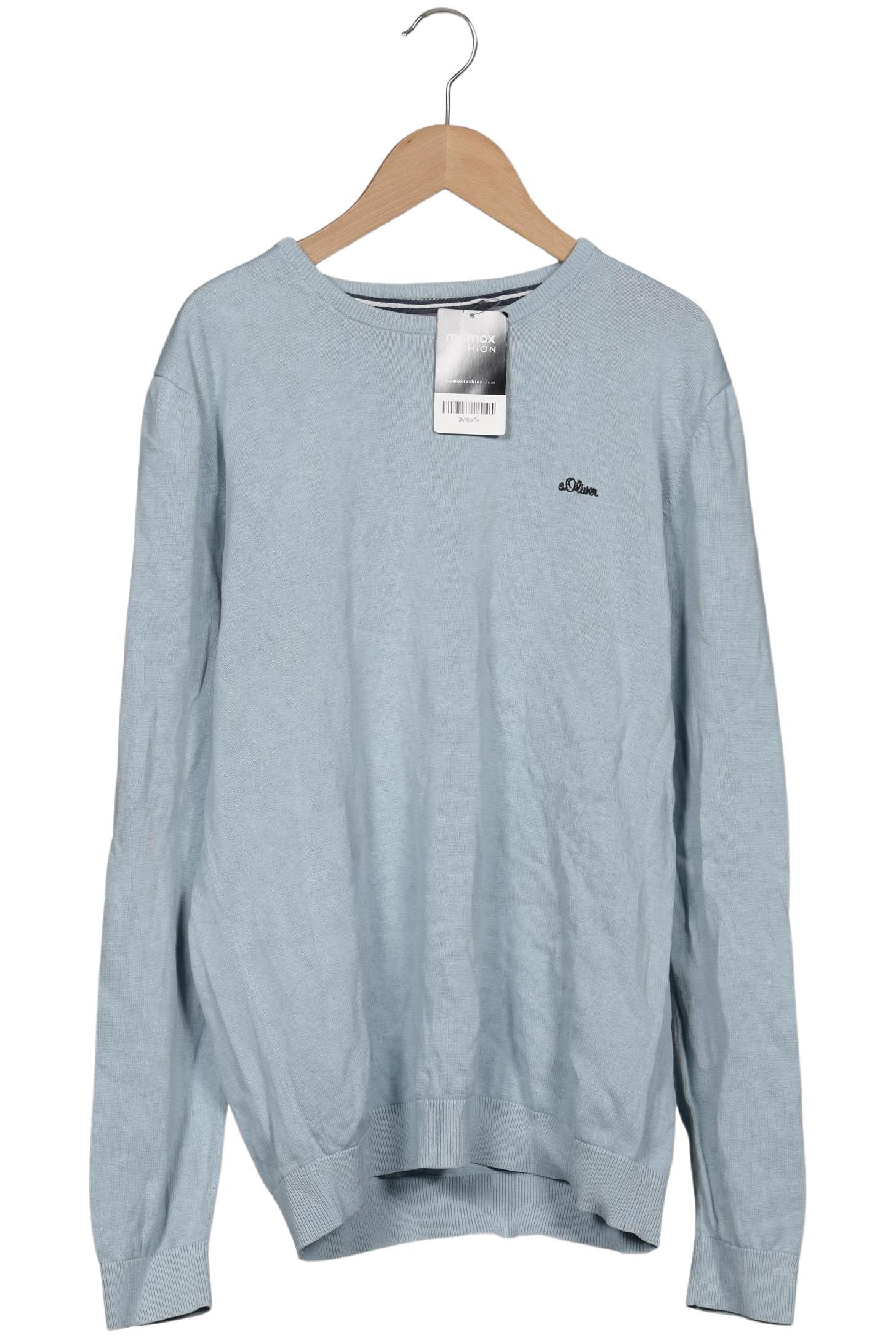 

s.Oliver Herren Pullover, hellblau, Gr. 48