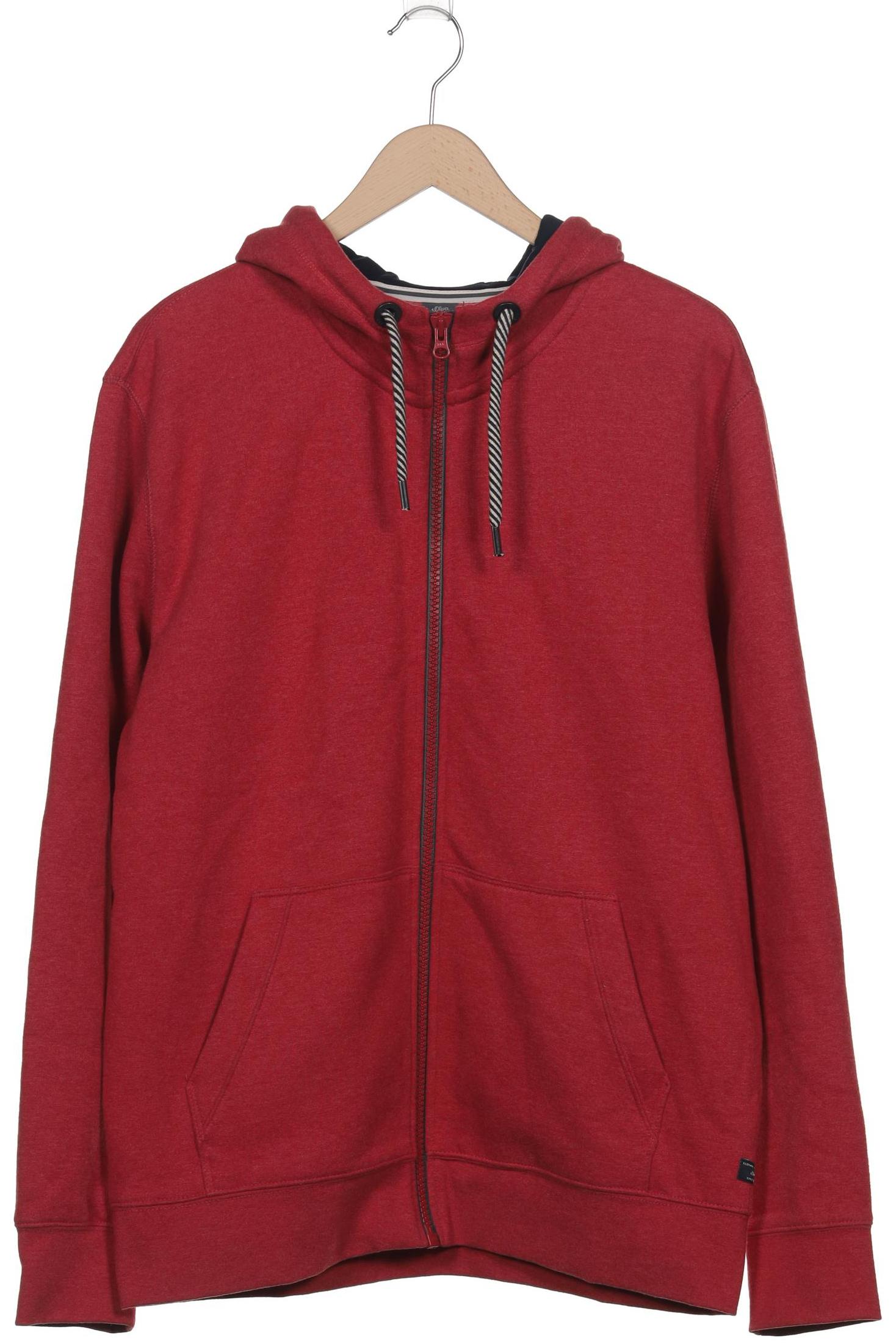 

s.Oliver Herren Kapuzenpullover, rot, Gr. 54