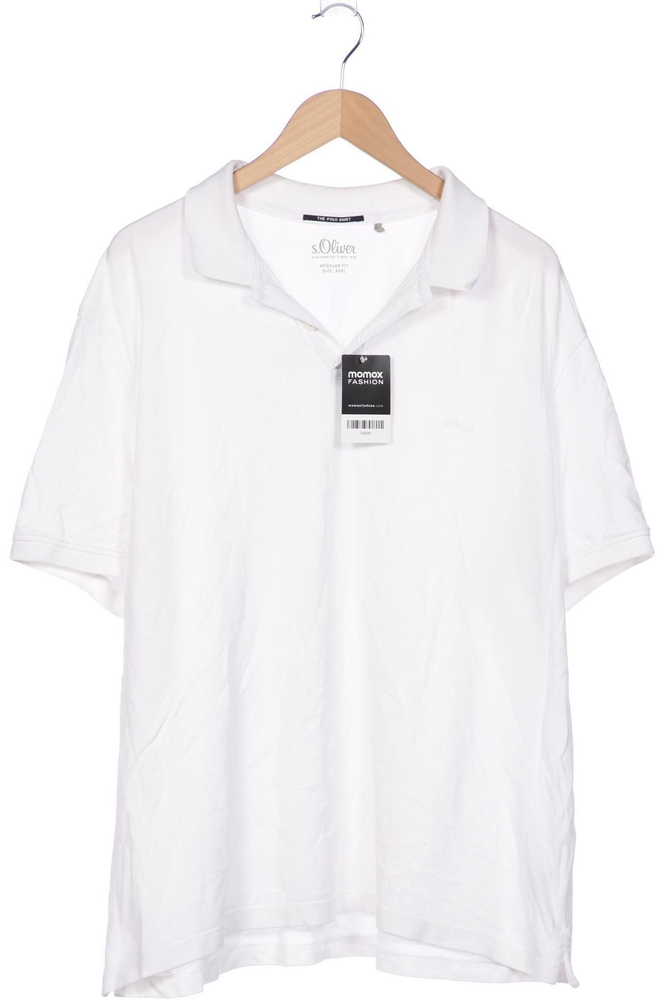 

s.Oliver Herren Poloshirt, weiß