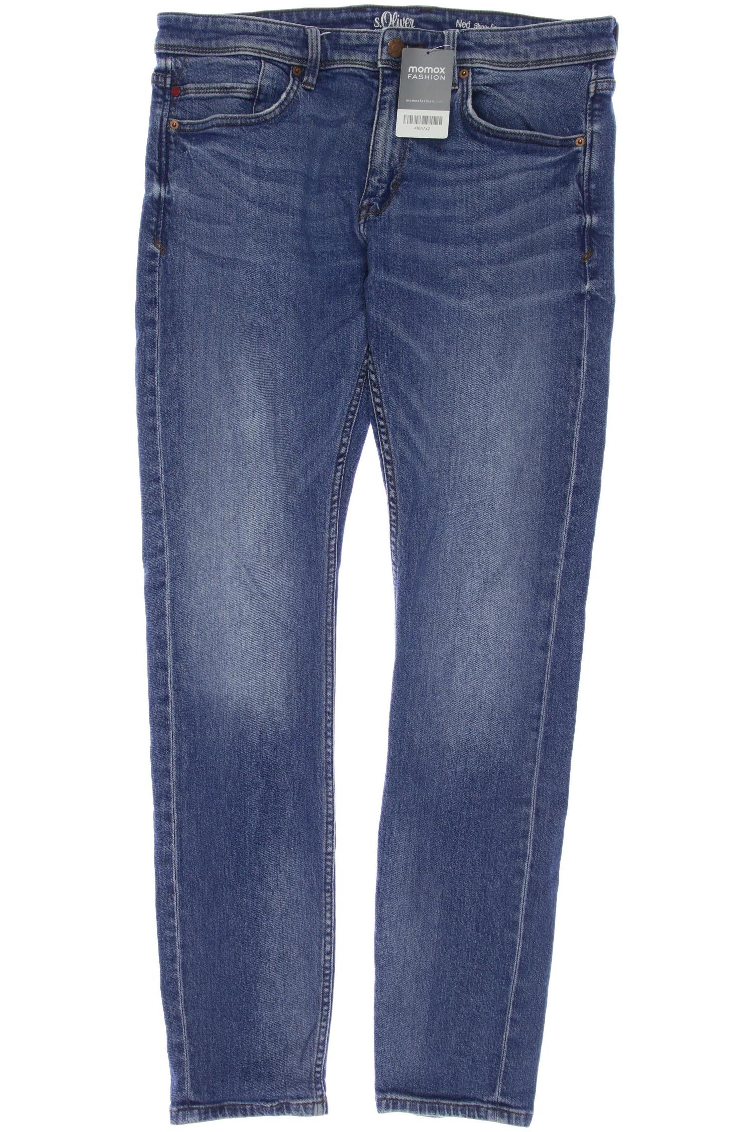 

s.Oliver Herren Jeans, marineblau, Gr. 34