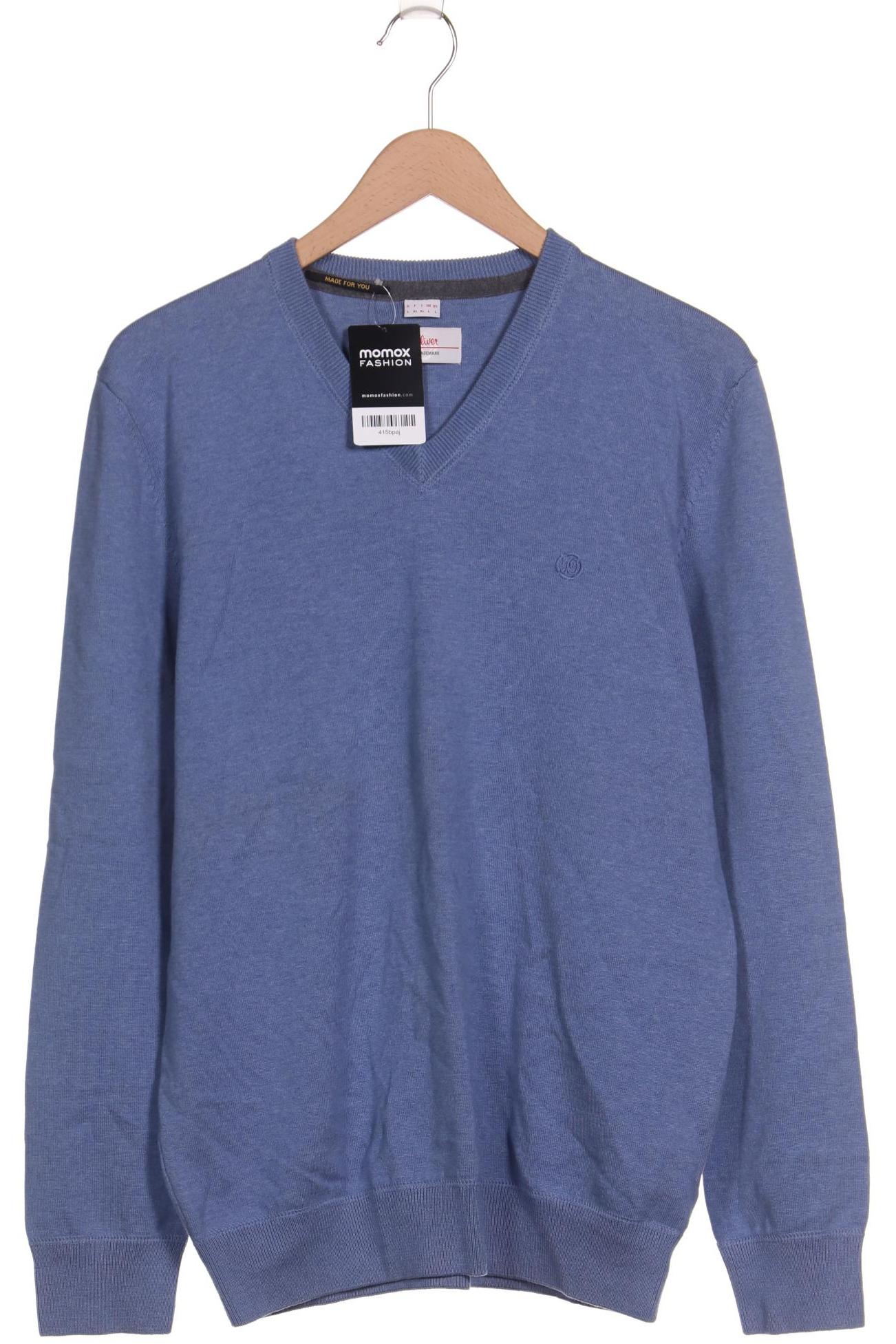 

s.Oliver Herren Pullover, blau, Gr. 52