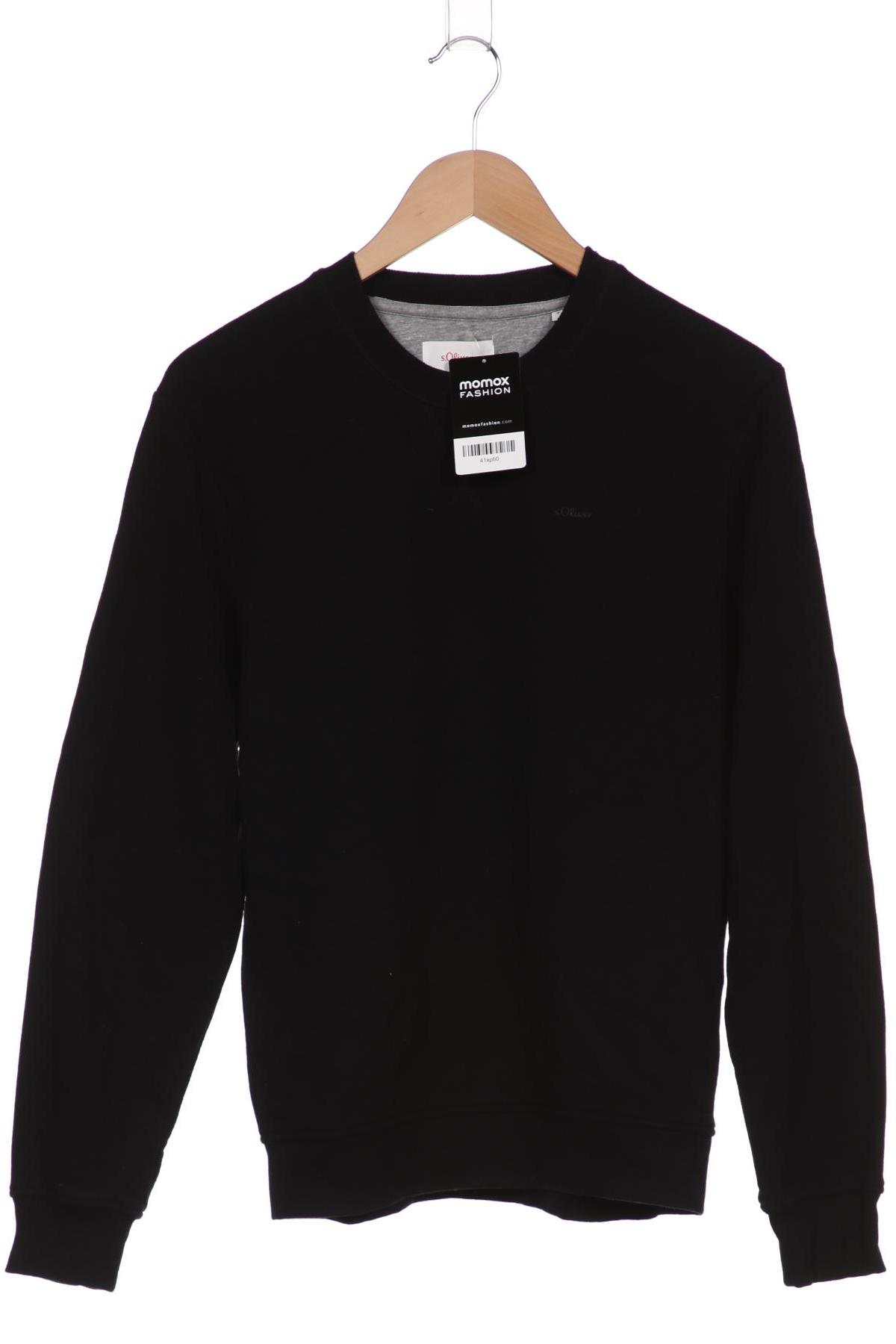 

s.Oliver Herren Sweatshirt, schwarz