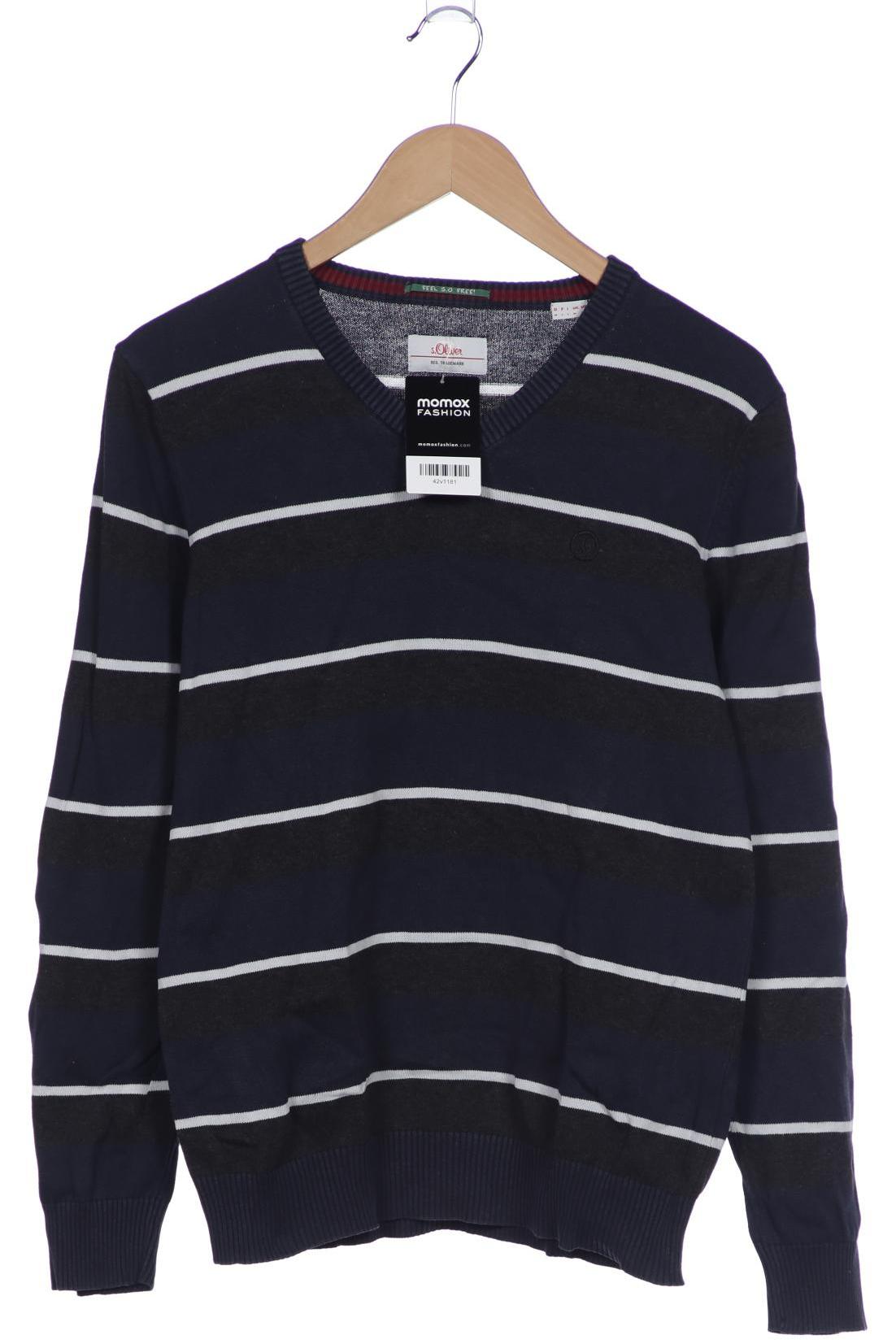 

s.Oliver Herren Pullover, marineblau, Gr. 48